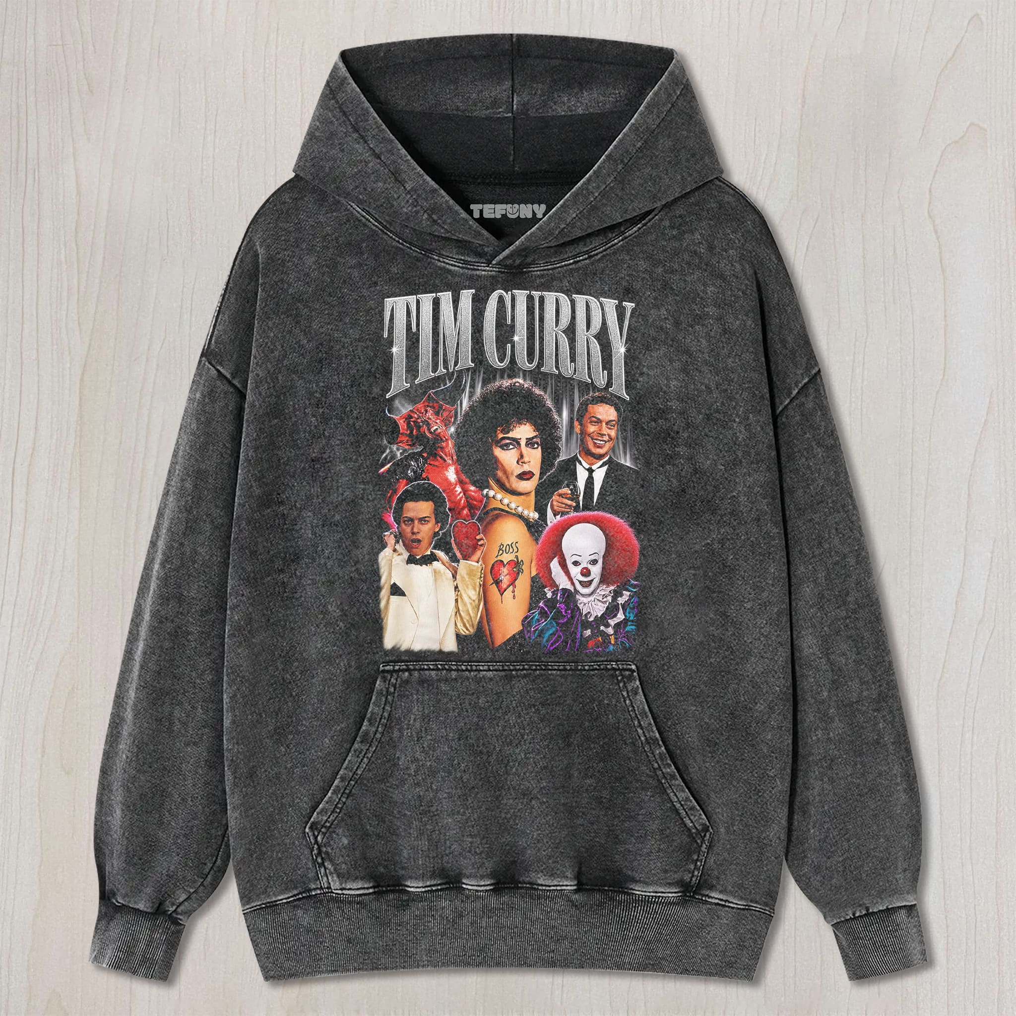 CULT CINEMA MULTI‑CHARACTER COLLAGE TEE UNISEX TEE, TANK TOP, LAYERED LS, SWEATSHIRT & HOODIE