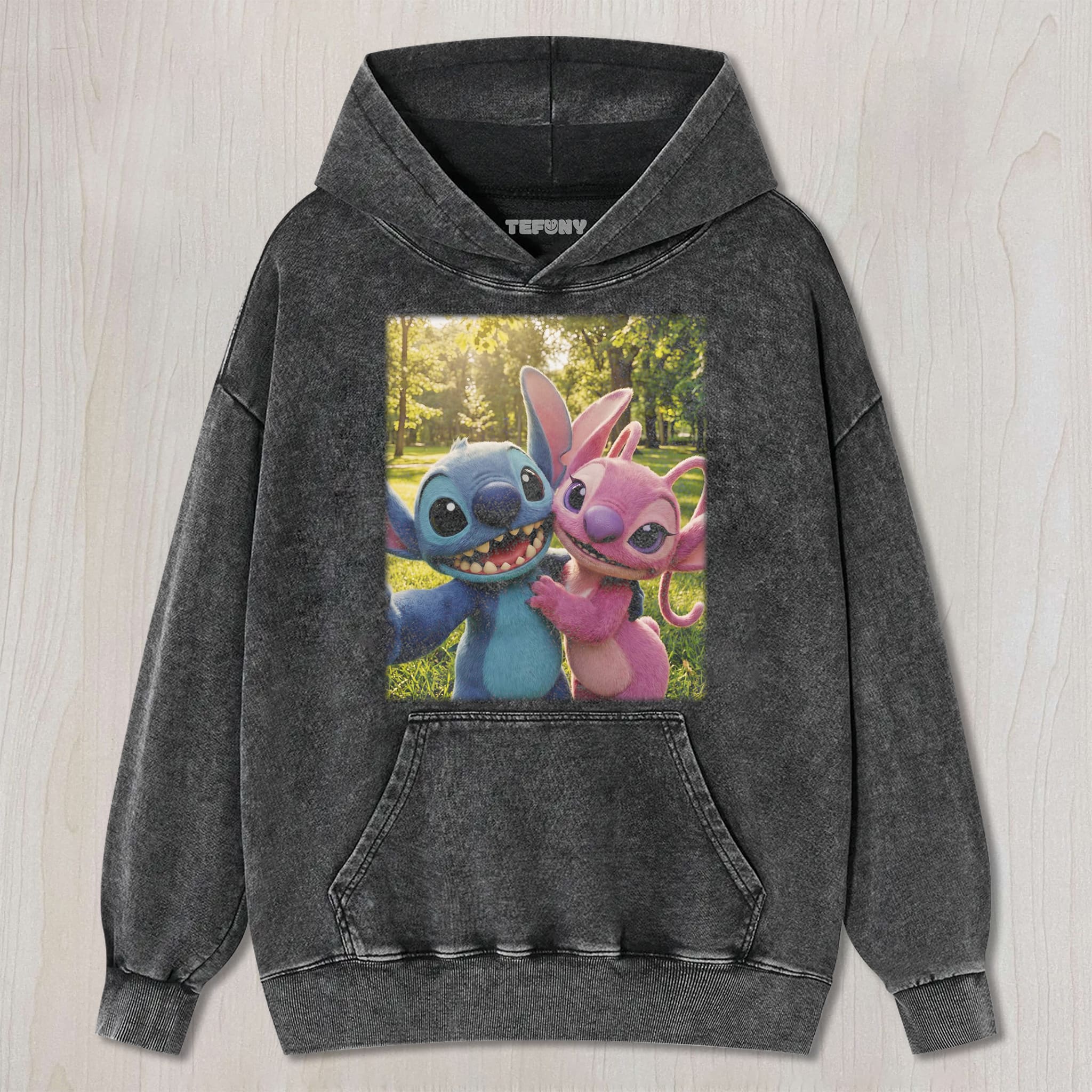CUTE ALIEN DUO VINTAGE GRAPHIC TEE UNISEX TEE, TANK TOP, LAYERED LS, SWEATSHIRT & HOODIE
