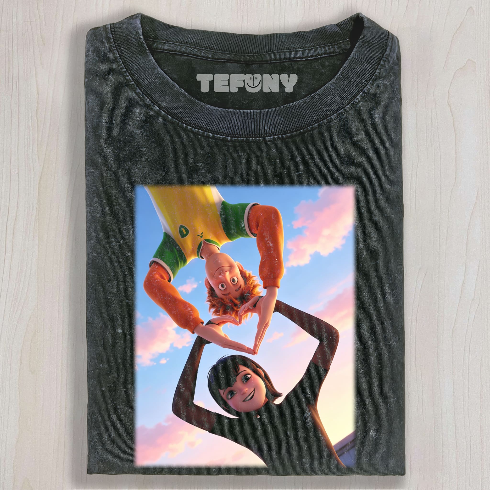 CUTE FANTASY FRIENDSHIP VINTAGE GRAPHIC TEE UNISEX TEE, TANK TOP, LAYERED LS, SWEATSHIRT & HOODIE