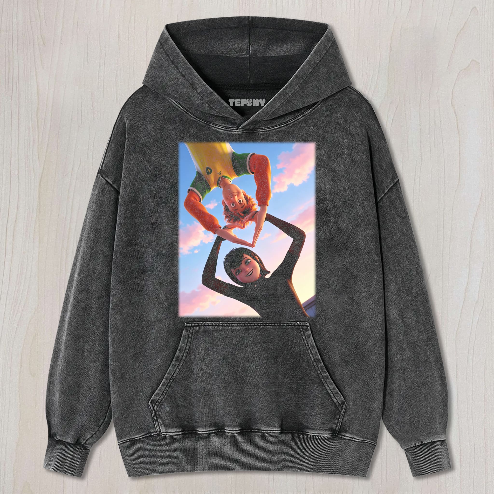 CUTE FANTASY FRIENDSHIP VINTAGE GRAPHIC TEE UNISEX TEE, TANK TOP, LAYERED LS, SWEATSHIRT & HOODIE