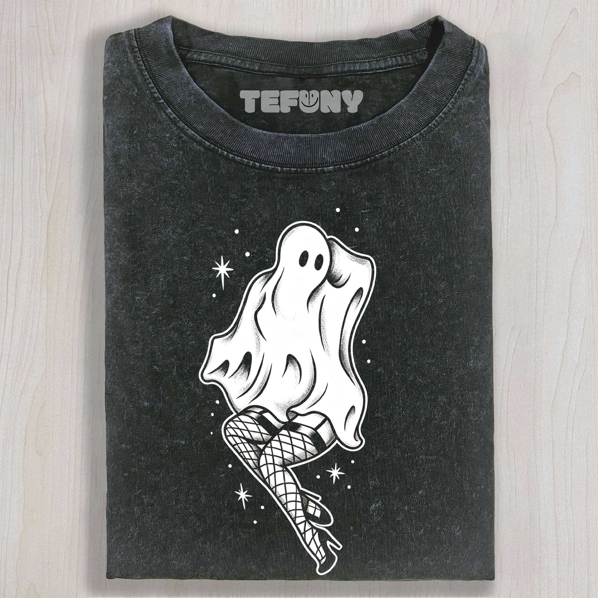CUTE GHOST T-SHIRT UNISEX TEE, TANK TOP, LAYERED LS, SWEATSHIRT & HOODIE