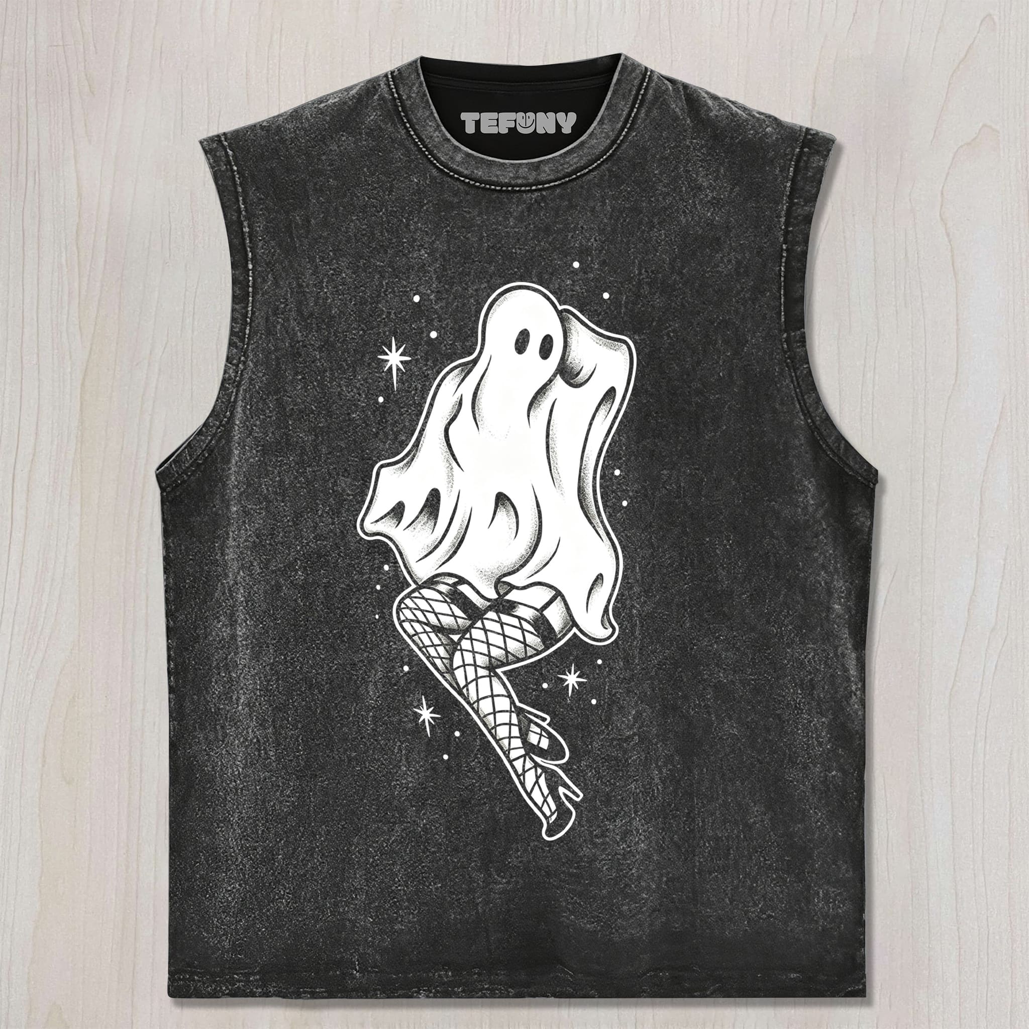 CUTE GHOST T-SHIRT UNISEX TEE, TANK TOP, LAYERED LS, SWEATSHIRT & HOODIE