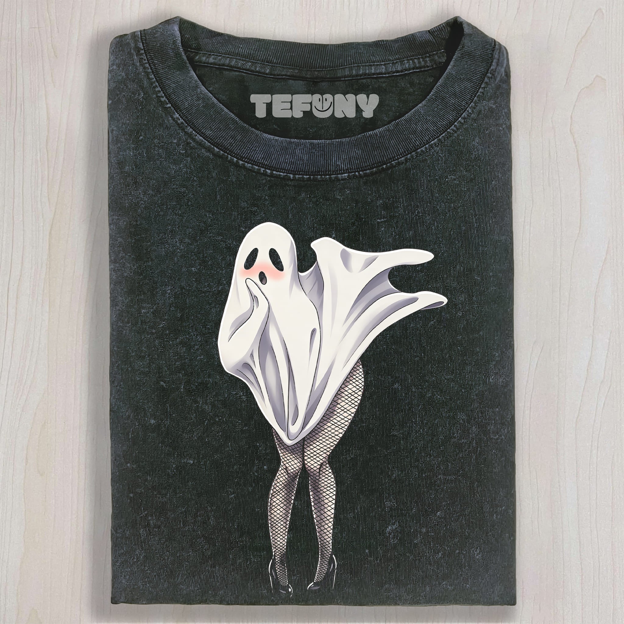 CUTE GHOST V2 T-SHIRT UNISEX TEE, TANK TOP, LAYERED LS, SWEATSHIRT & HOODIE