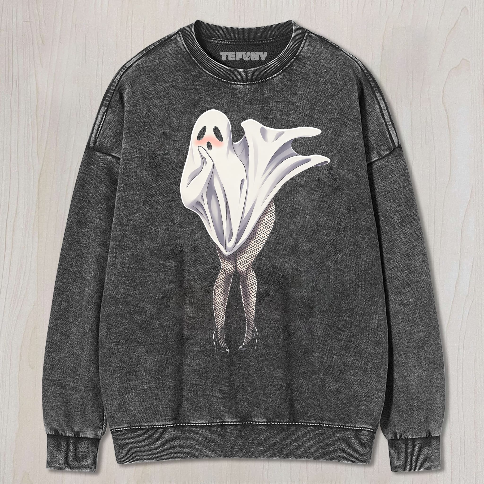CUTE GHOST V2 T-SHIRT UNISEX TEE, TANK TOP, LAYERED LS, SWEATSHIRT & HOODIE