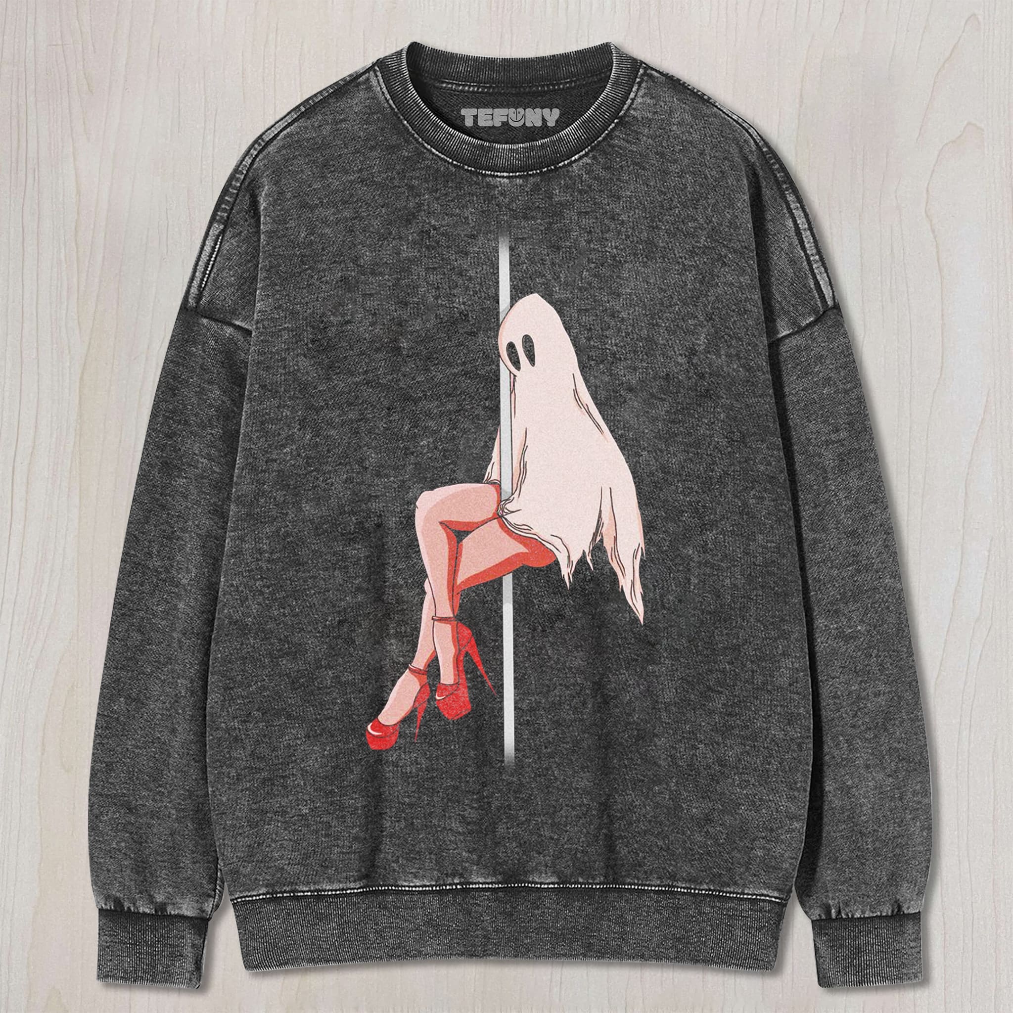 CUTE GHOST V6 T-SHIRT UNISEX TEE, TANK TOP, LAYERED LS, SWEATSHIRT & HOODIE