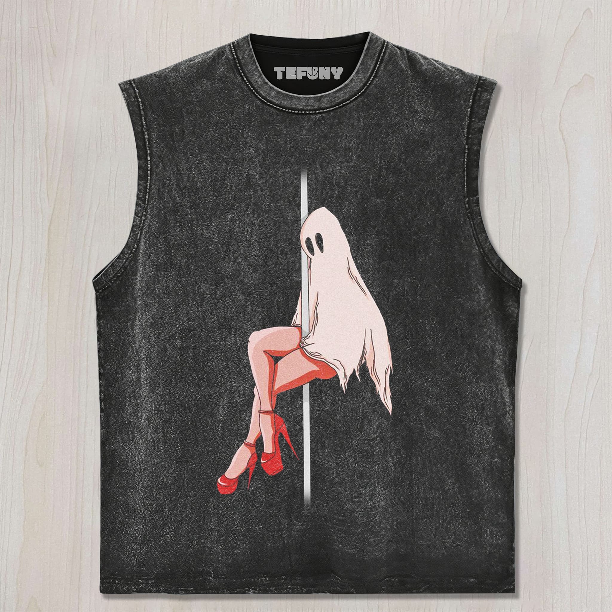 CUTE GHOST V6 T-SHIRT UNISEX TEE, TANK TOP, LAYERED LS, SWEATSHIRT & HOODIE