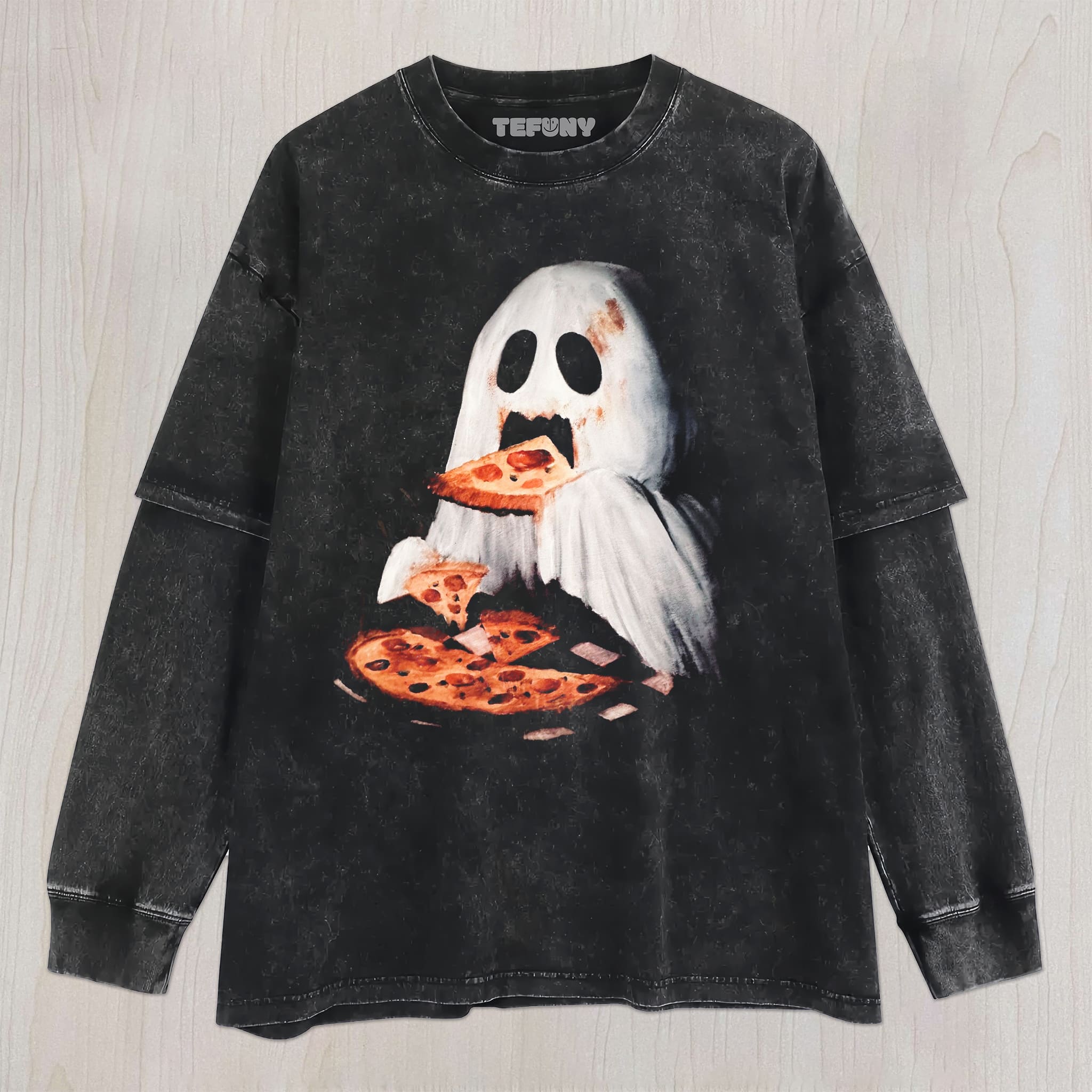 CUTE GHOST V9 T-SHIRT UNISEX TEE, TANK TOP, LAYERED LS, SWEATSHIRT & HOODIE