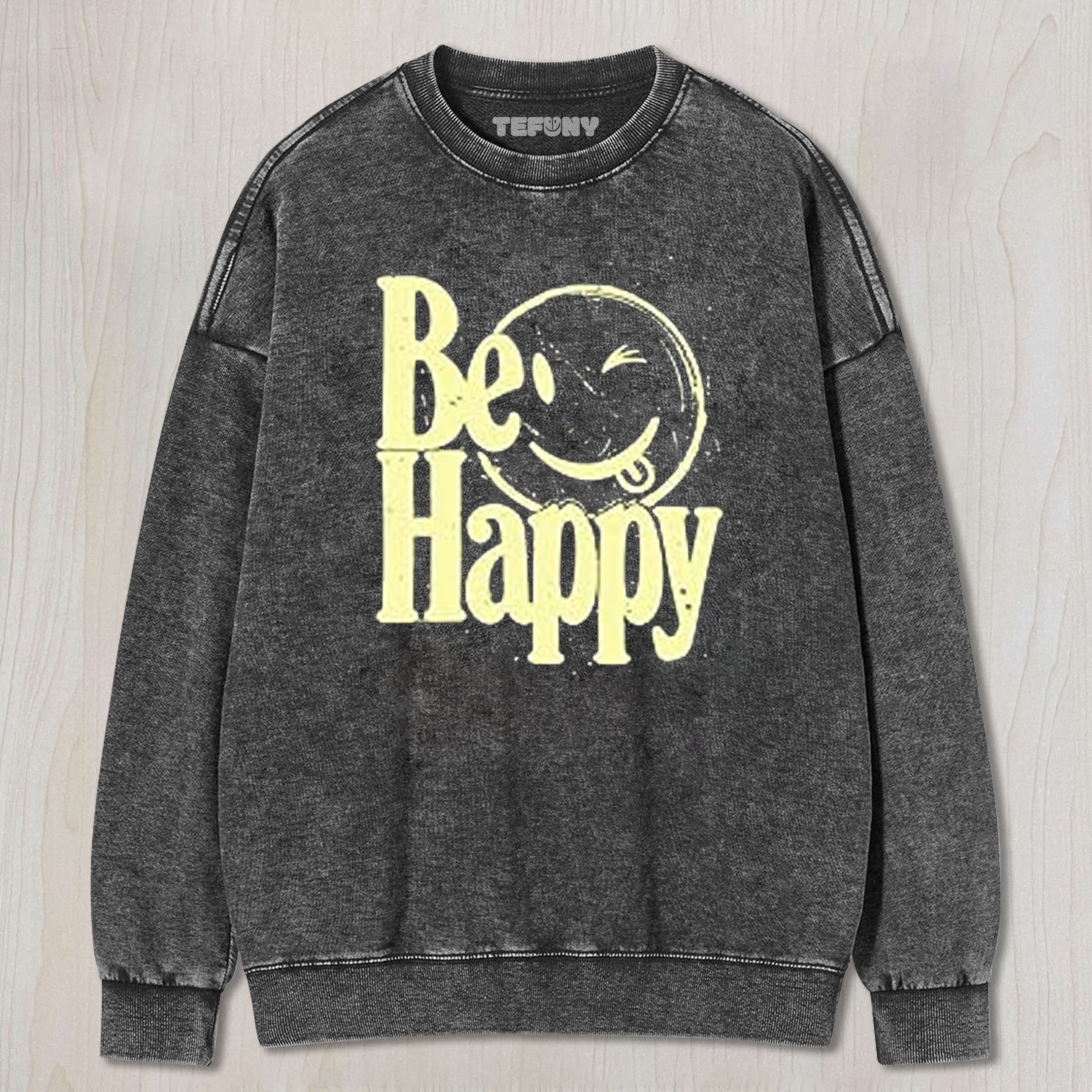 CUTE FUNNY SMILE FACE UNISEX TEE, TANK TOP, LAYERED LS, SWEATSHIRT & HOODIE