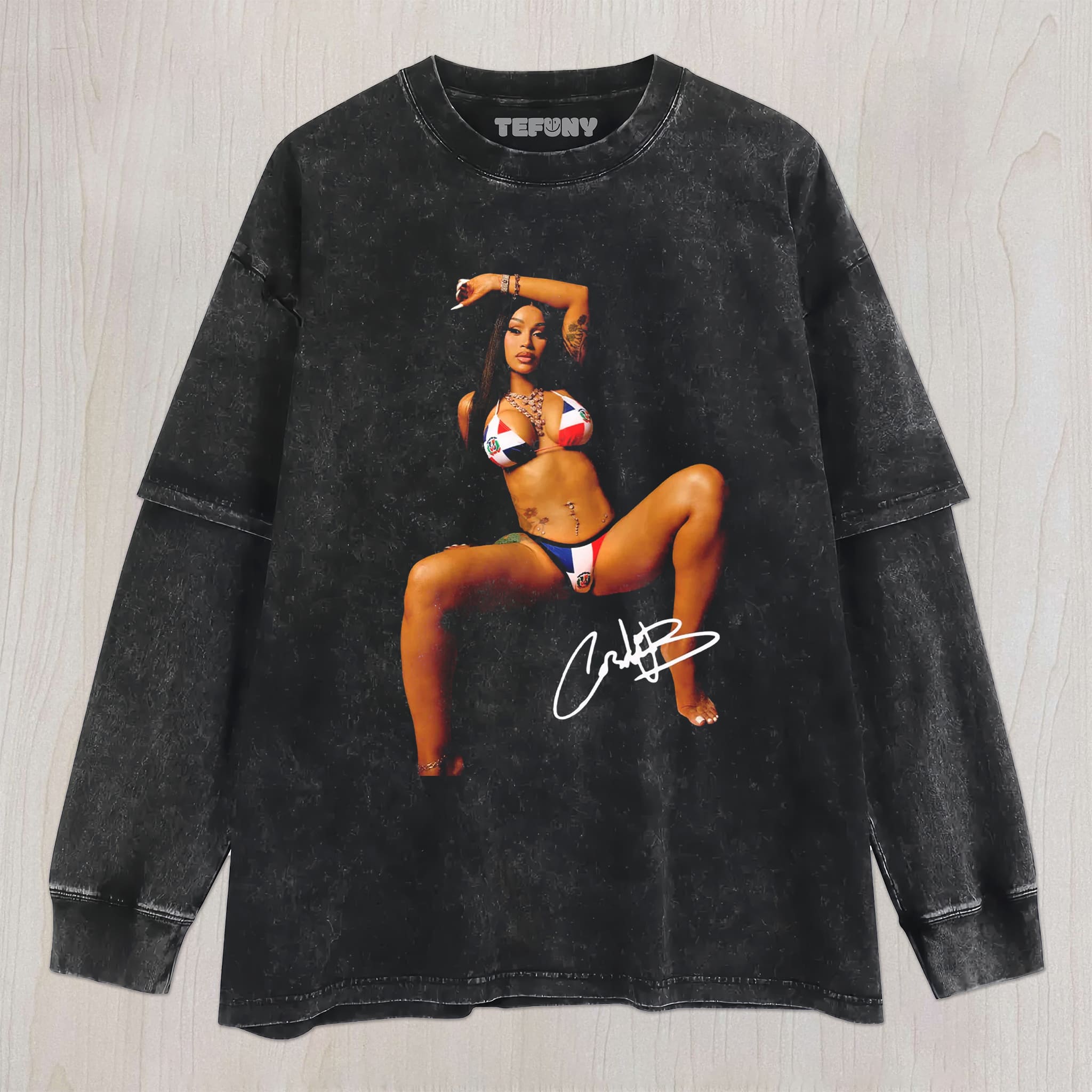 CARDI B V2 UNISEX TEE, TANK TOP, LAYERED LS, SWEATSHIRT & HOODIE
