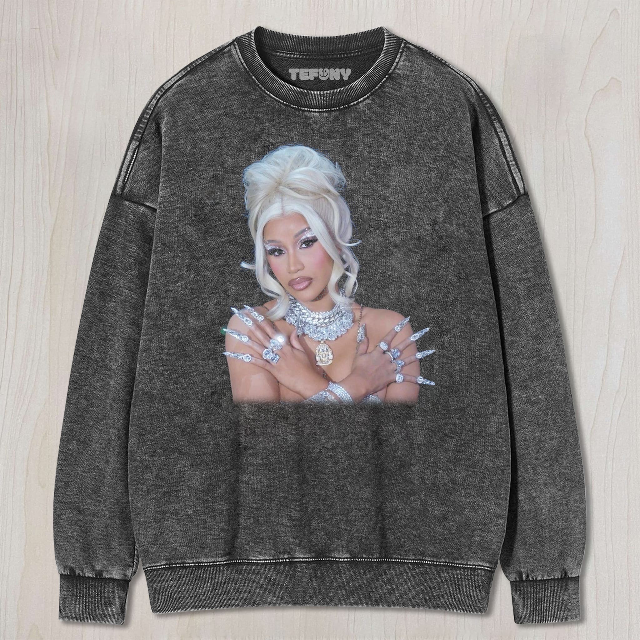 CARDI B V5 UNISEX TEE, TANK TOP, LAYERED LS, SWEATSHIRT & HOODIE