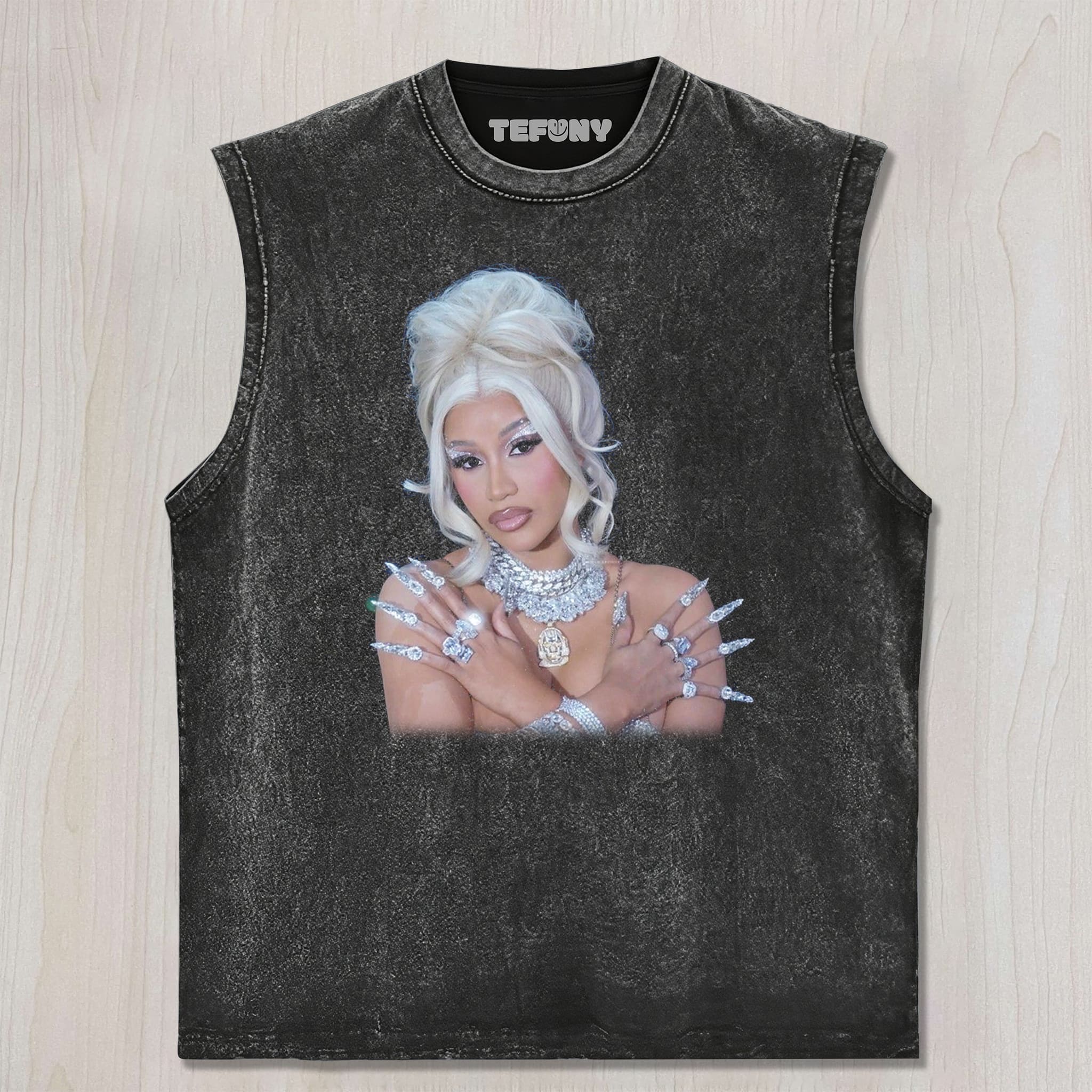 CARDI B V5 UNISEX TEE, TANK TOP, LAYERED LS, SWEATSHIRT & HOODIE