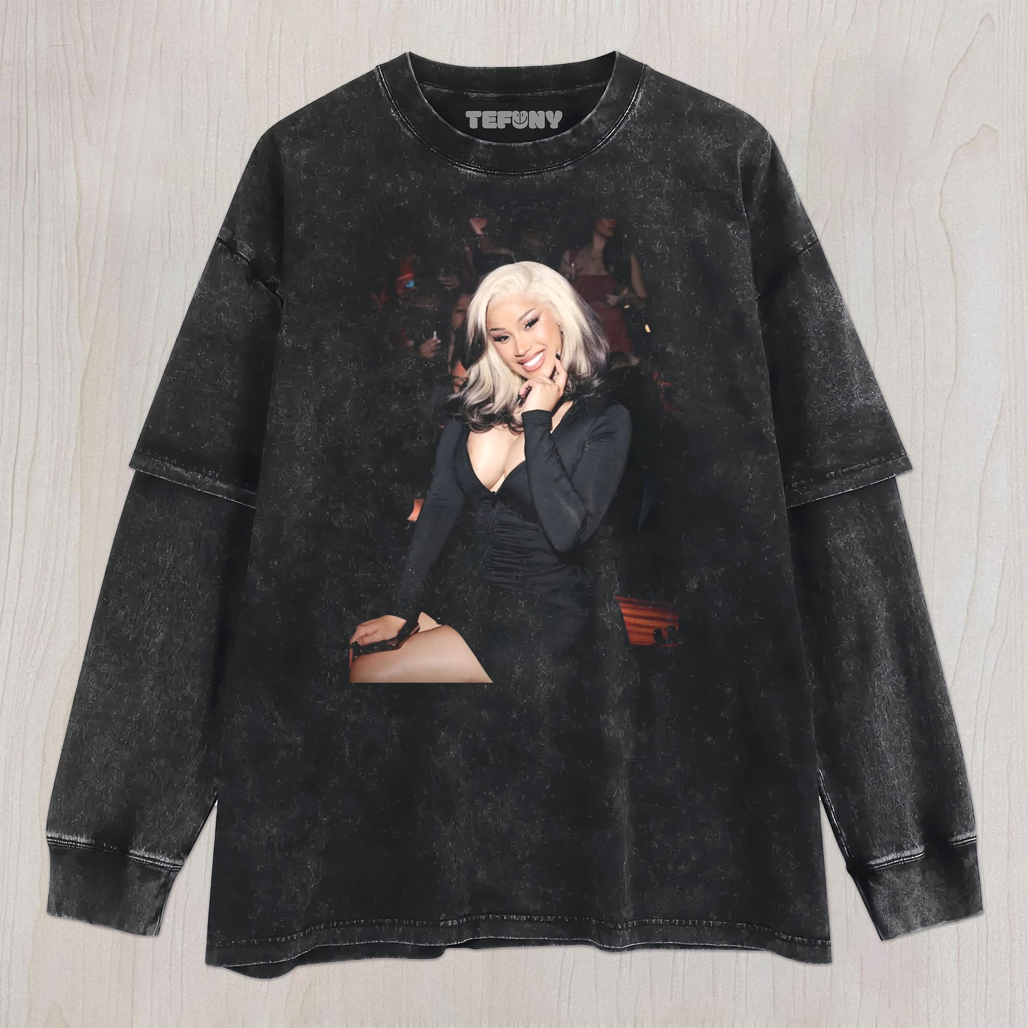 CARDI B V6 UNISEX TEE, TANK TOP, LAYERED LS, SWEATSHIRT & HOODIE
