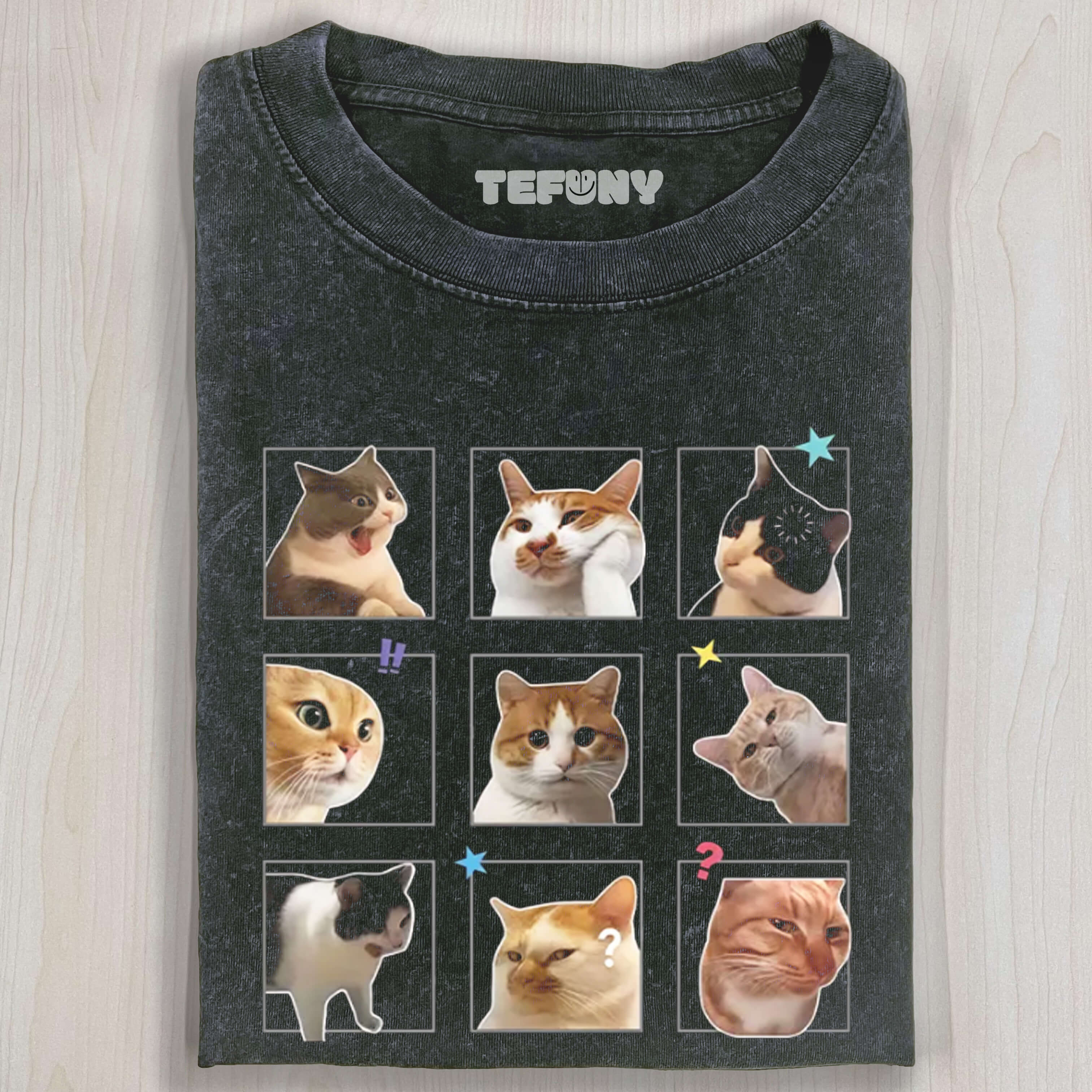 Cat Emoji Collection T-Shirt