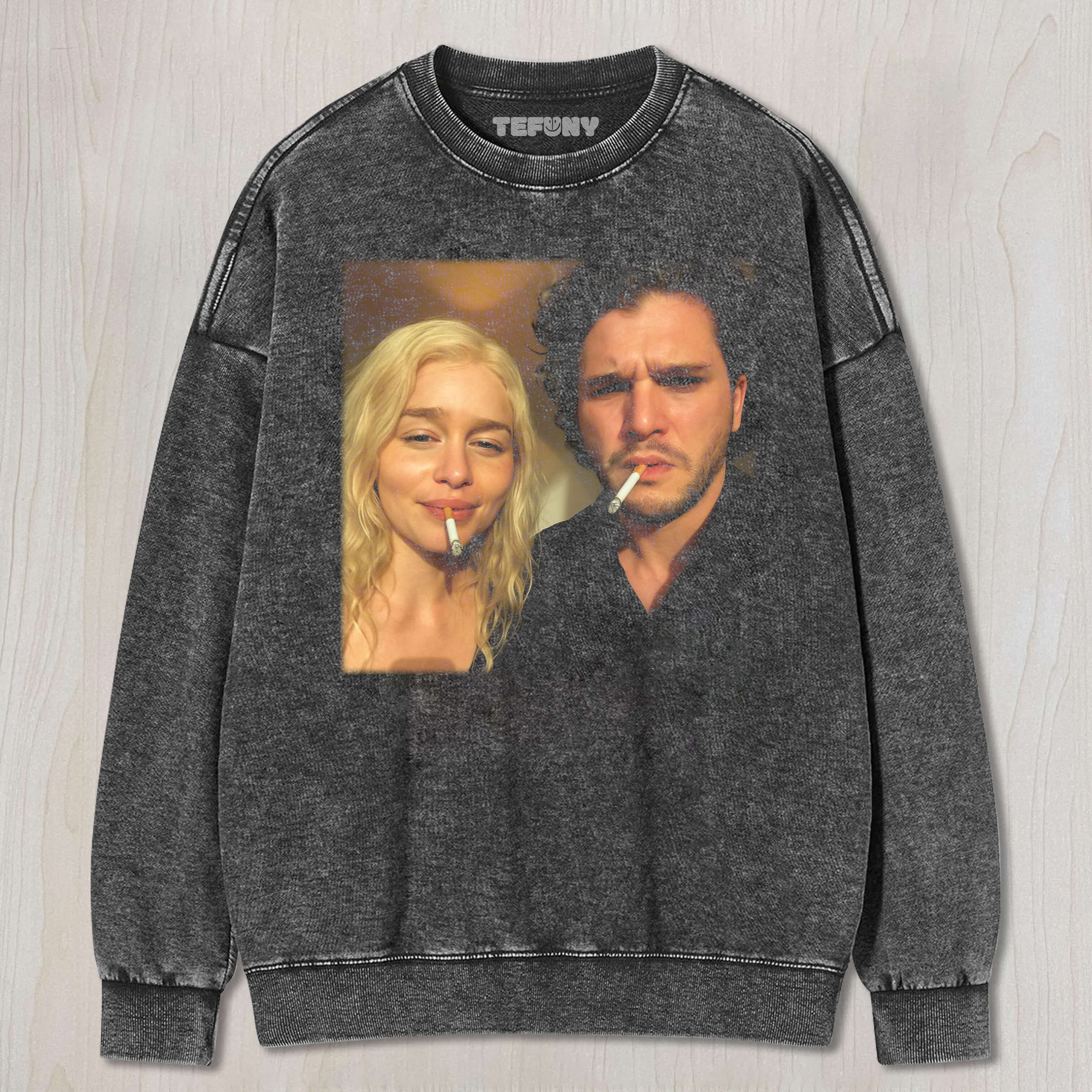 DAENERYS TARGARYEN AND JON SNOW SMOKING TEE & SWEAT & HOOD