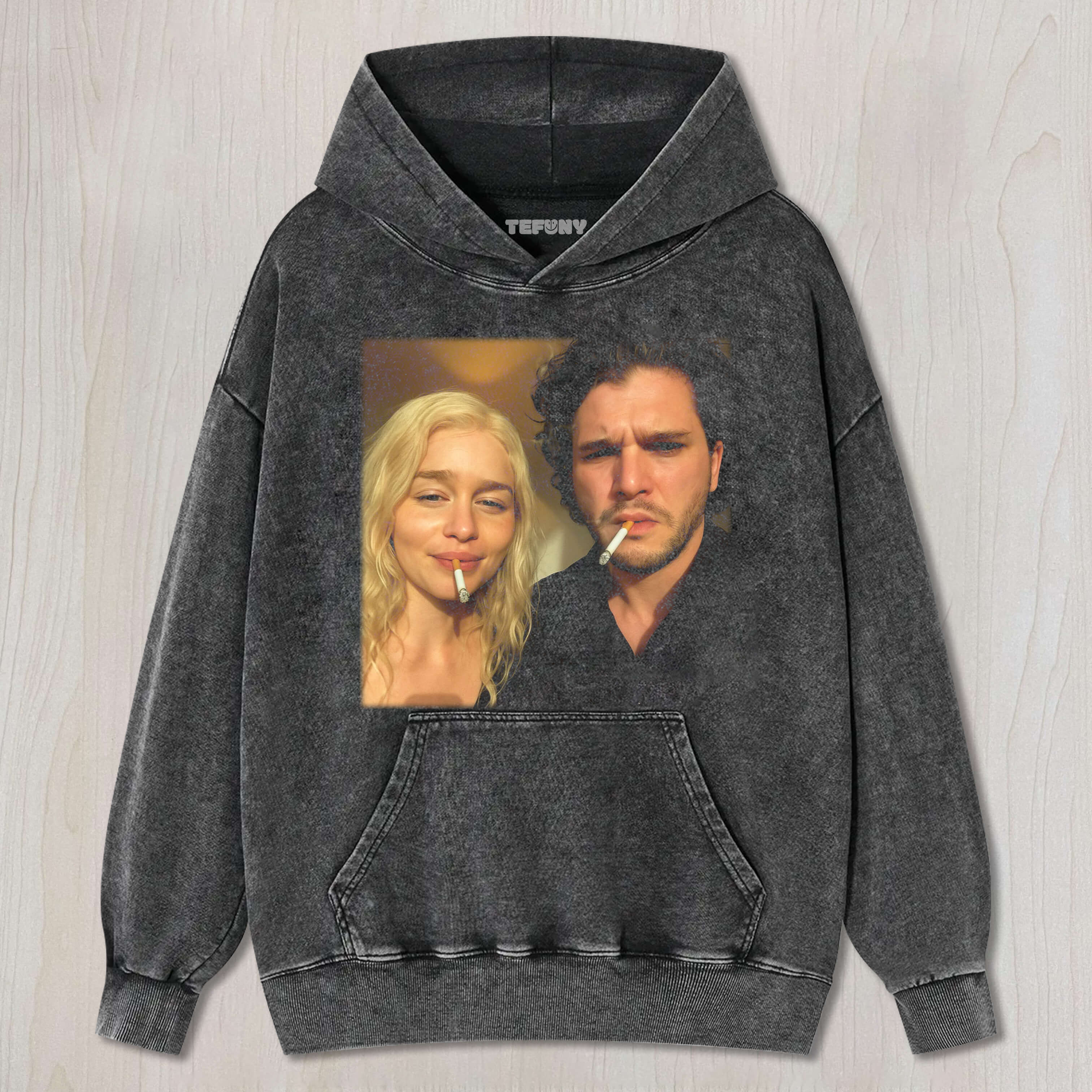 DAENERYS TARGARYEN AND JON SNOW SMOKING TEE & SWEAT & HOOD