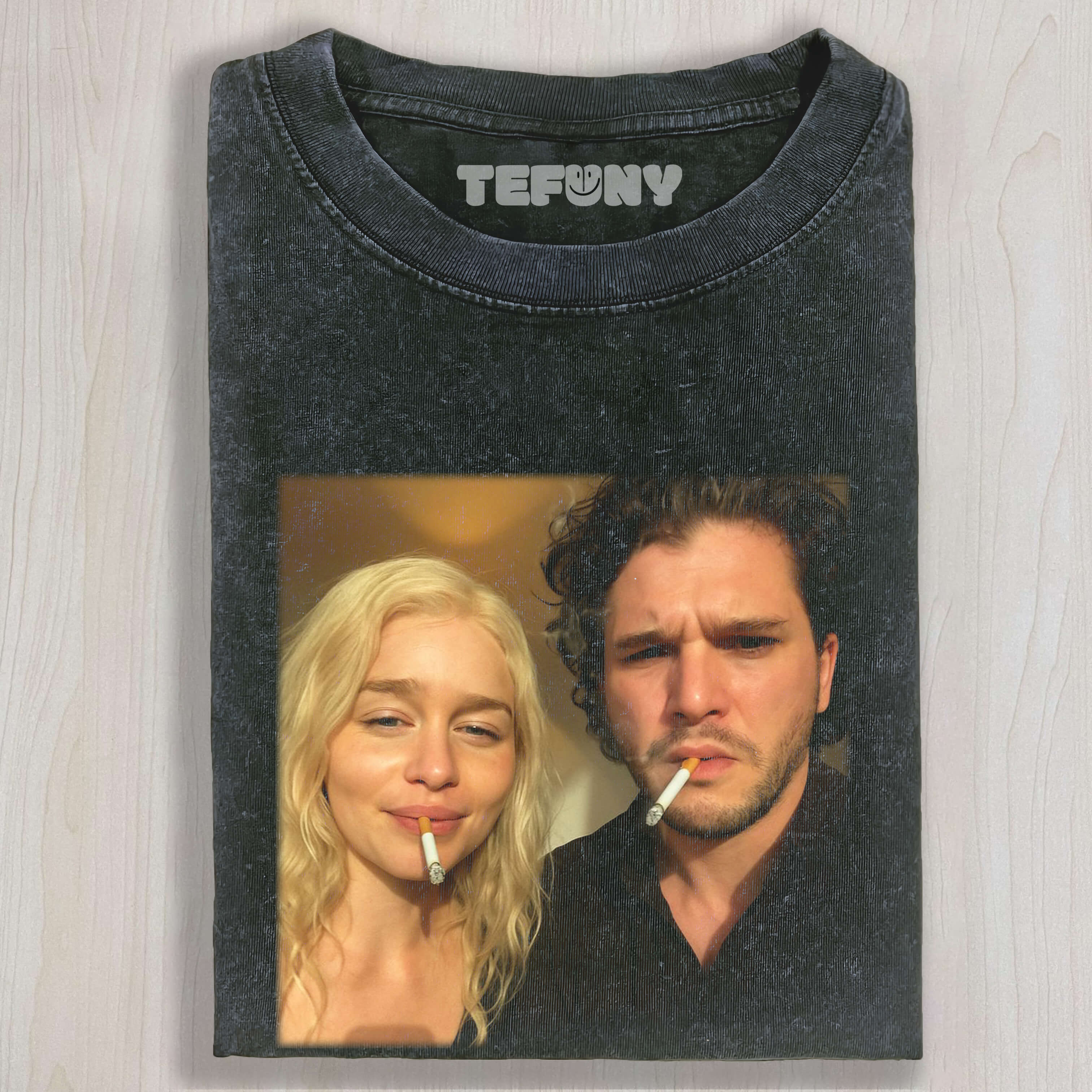 DAENERYS TARGARYEN AND JON SNOW SMOKING TEE & SWEAT & HOOD