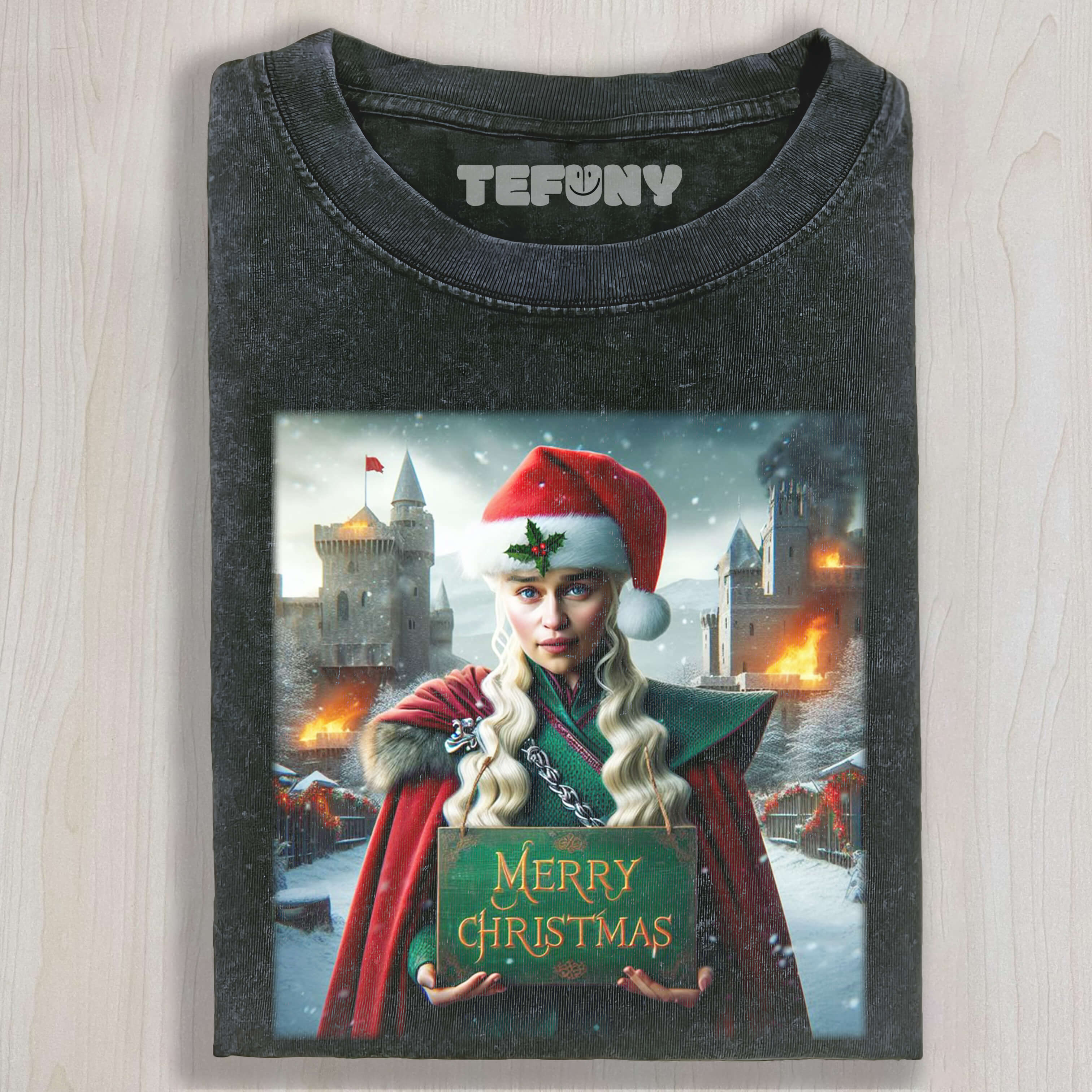 DAENERYS TARGARYEN CHRISTMAS TEE & SWEAT & HOOD