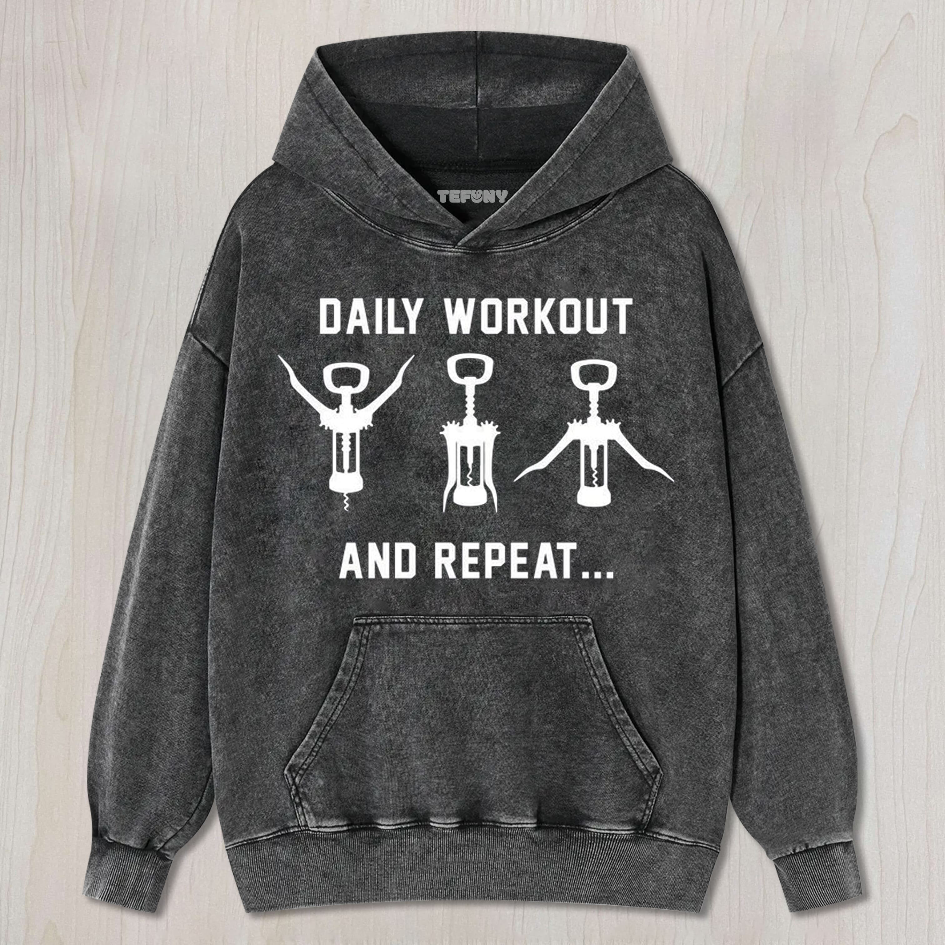 DAILY WORKOU TEE & SWEAT & HOOD