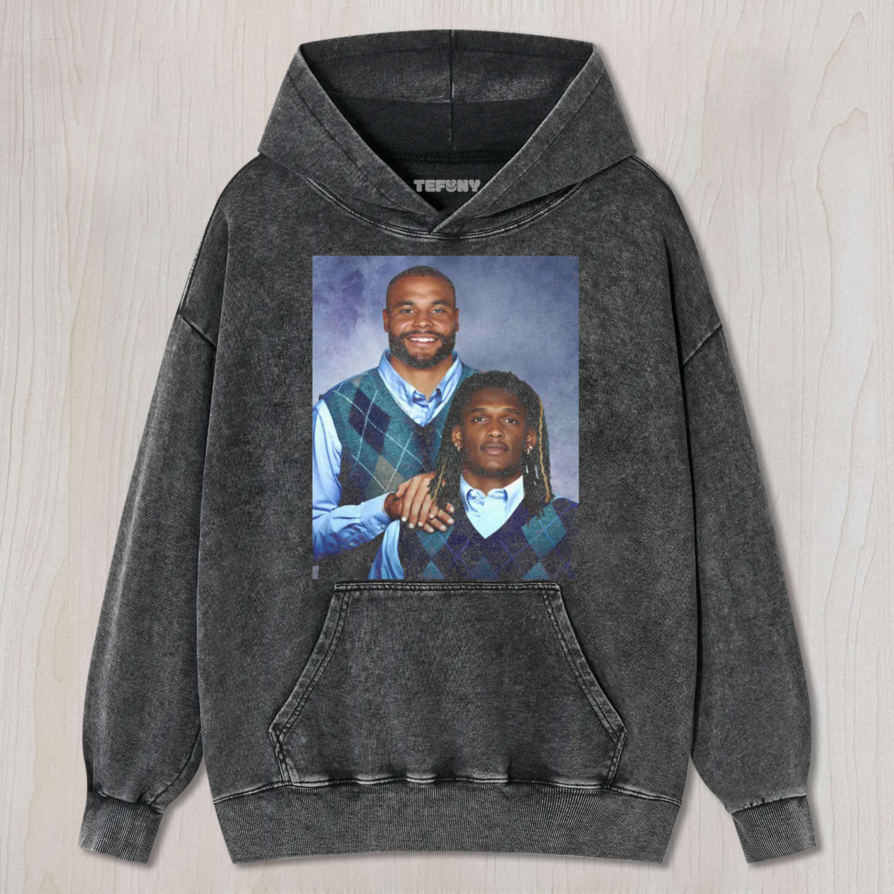 DAK PRESCOTT & CEEDEE LAMB FUNNY LAYERED LONG SLEEVE