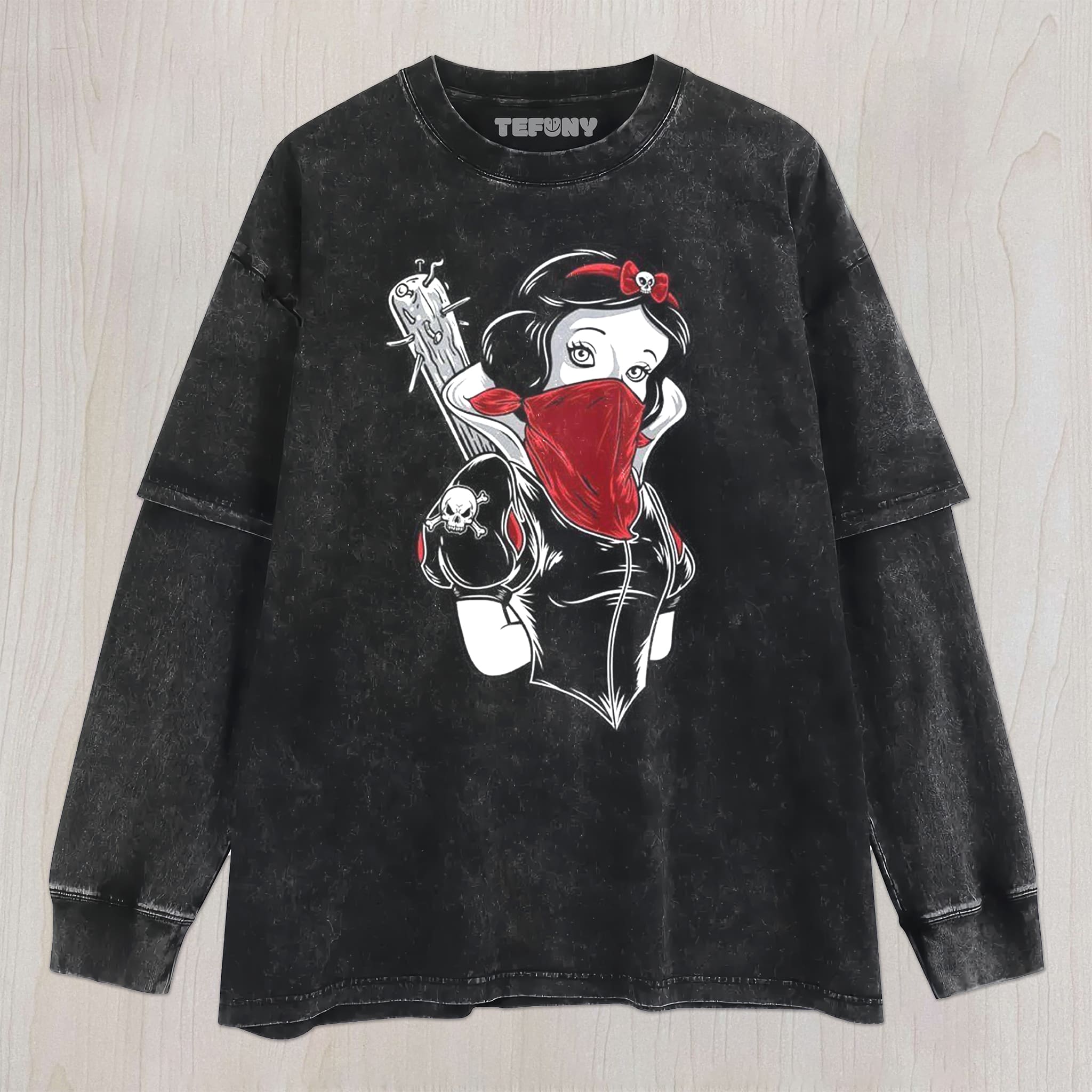 DARK SNOW WHITE UNISEX TEE, TANK TOP, LAYERED LS, SWEATSHIRT & HOODIE