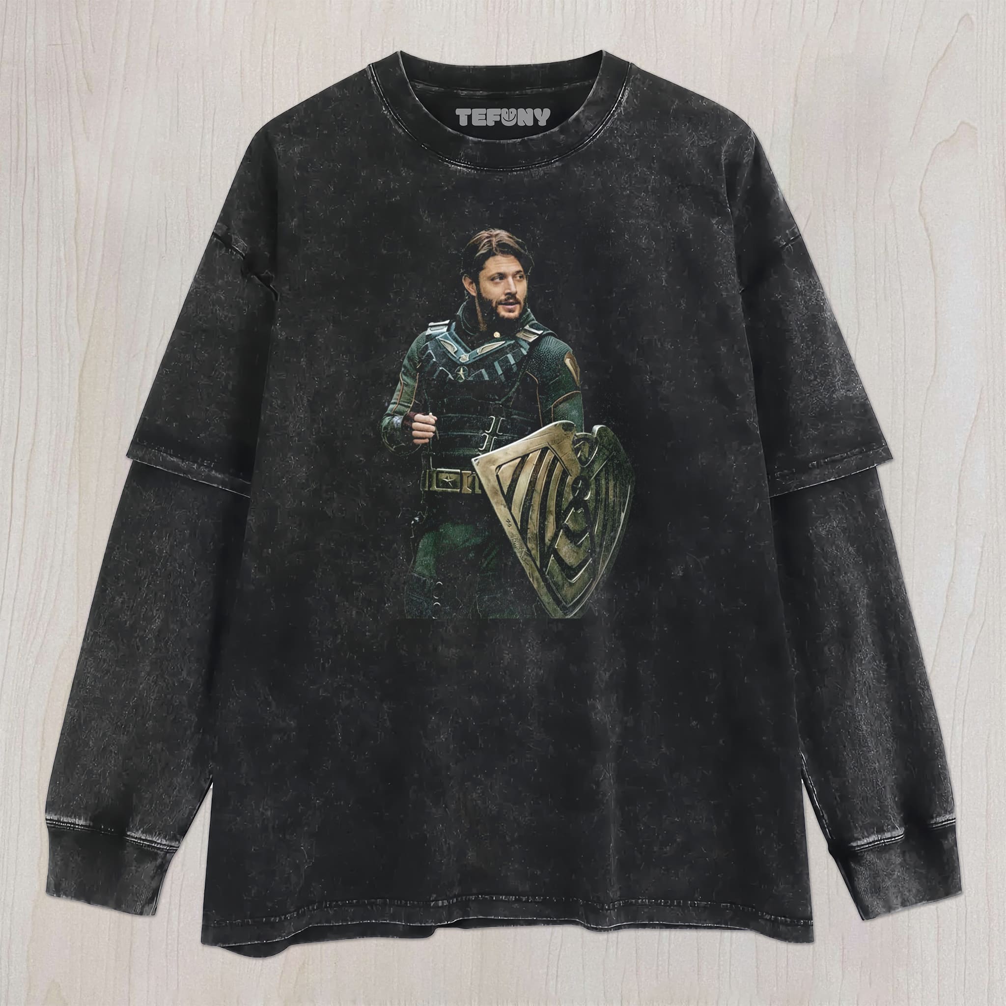 DARK TACTICAL HERO PORTRAIT UNISEX TEE, TANK TOP, LAYERED LS, SWEATSHIRT & HOODIE