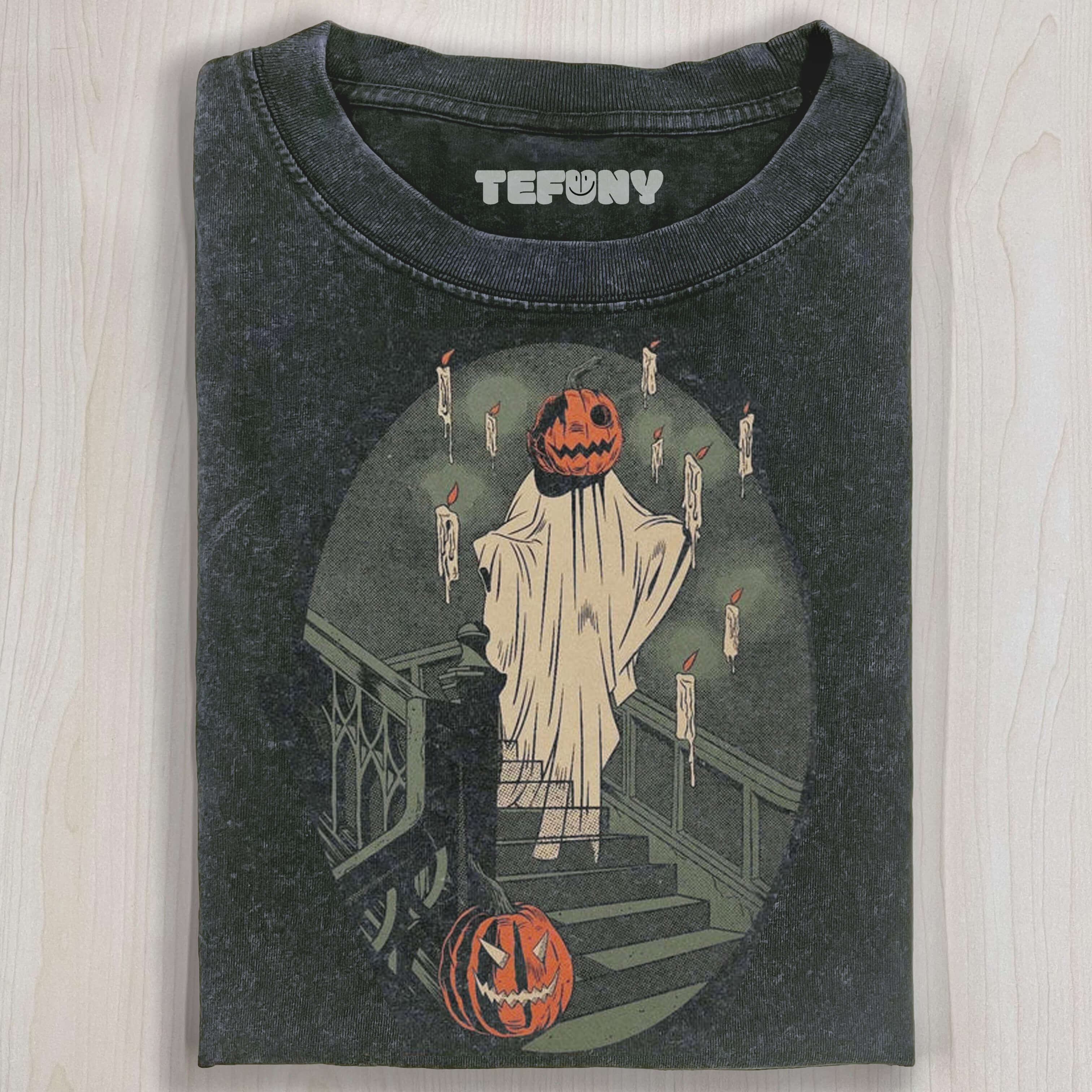 DARK FANTASY STYLE CREATIVE PATTERN T-SHIRT V1