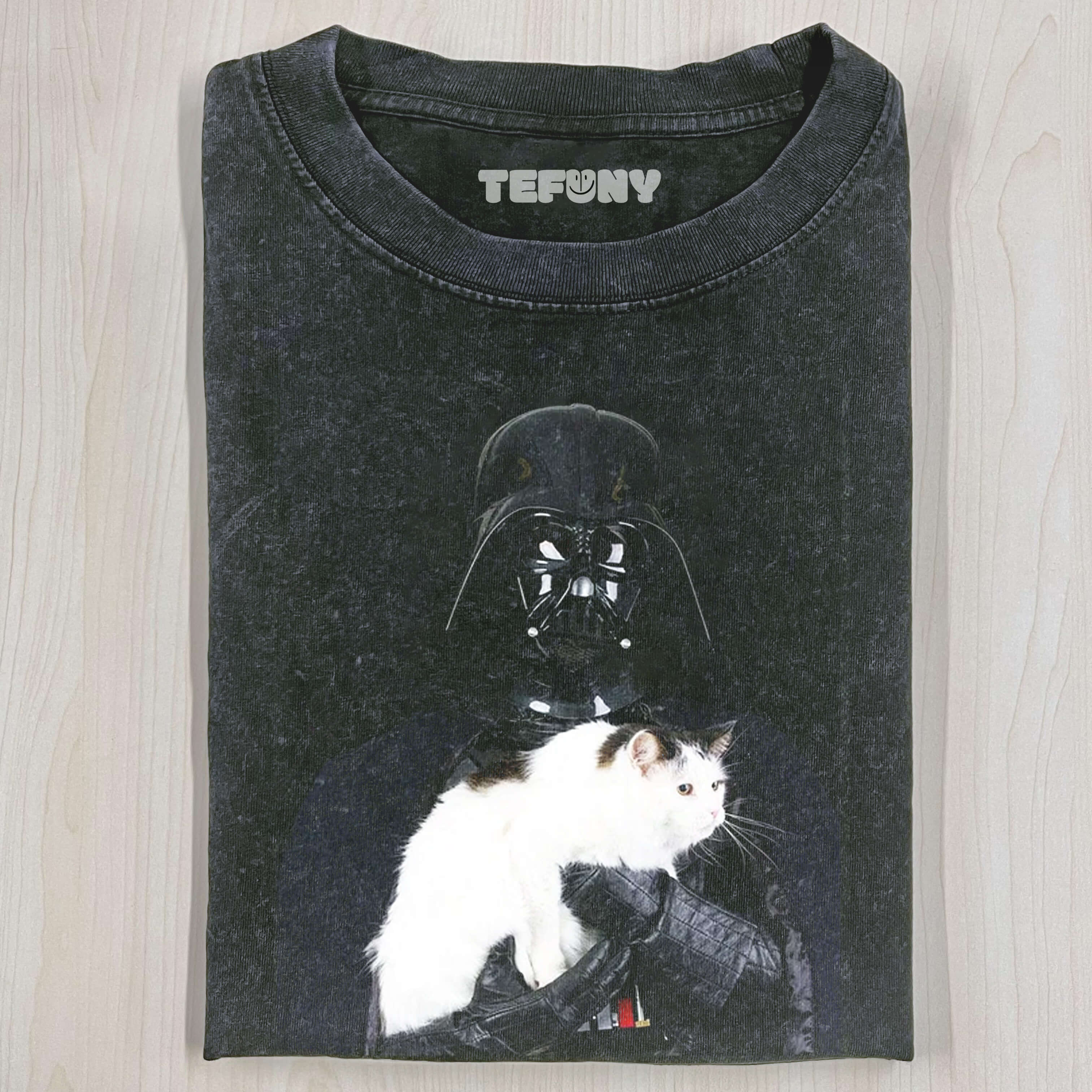 DARTH VADER AND CAT T-SHIRT