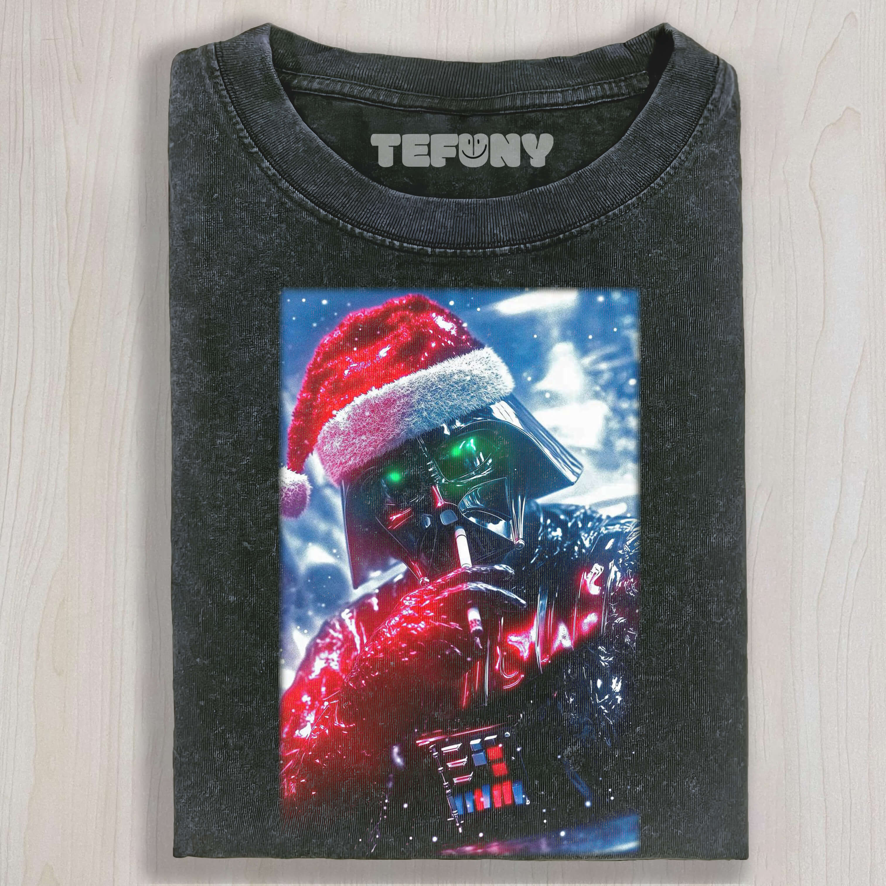 DARTH VADER SMOKING CHRISTMAS EDITION TEE & SWEAT & HOOD