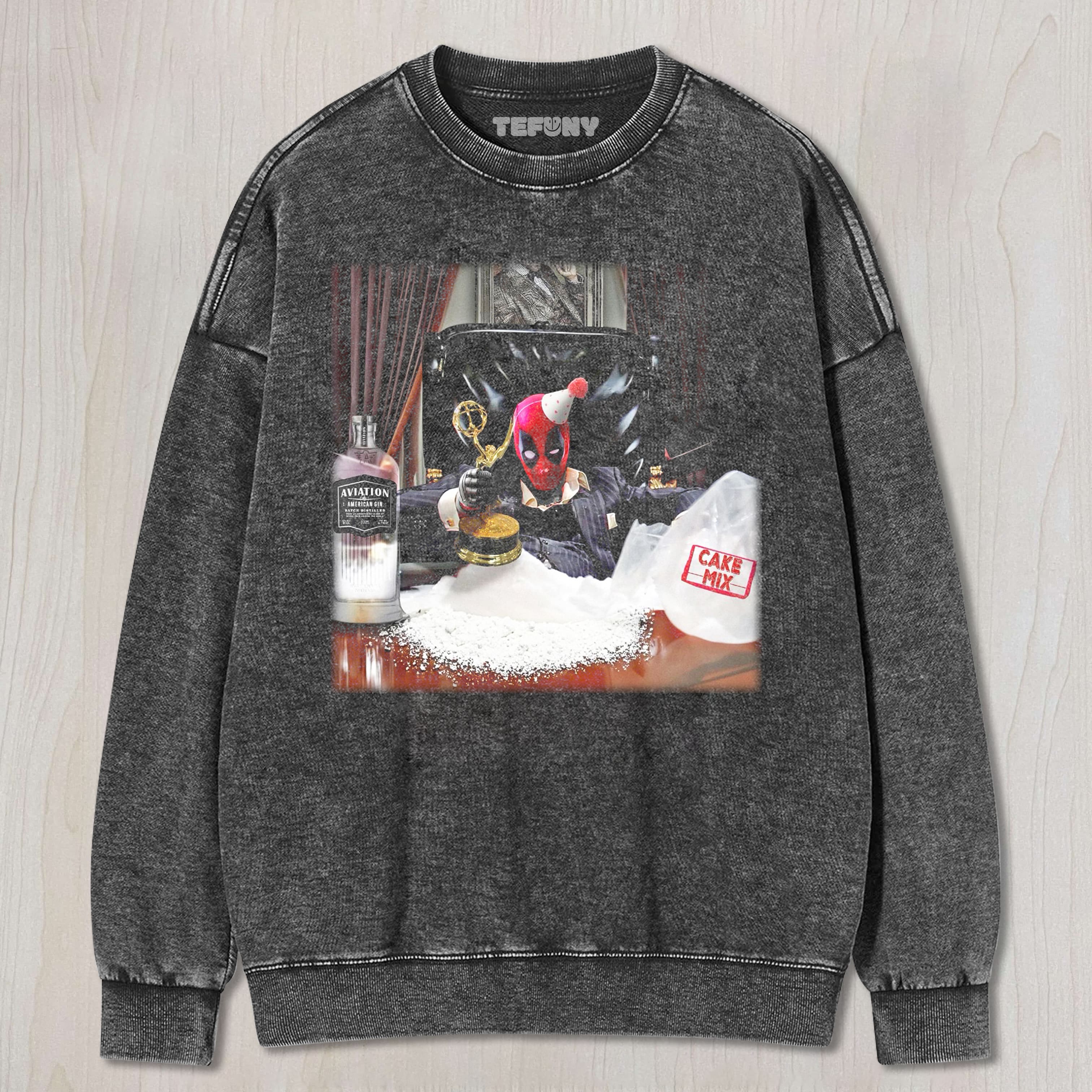 DEADPOOL AND CAKE MIX TEE & SWEAT & HOOD