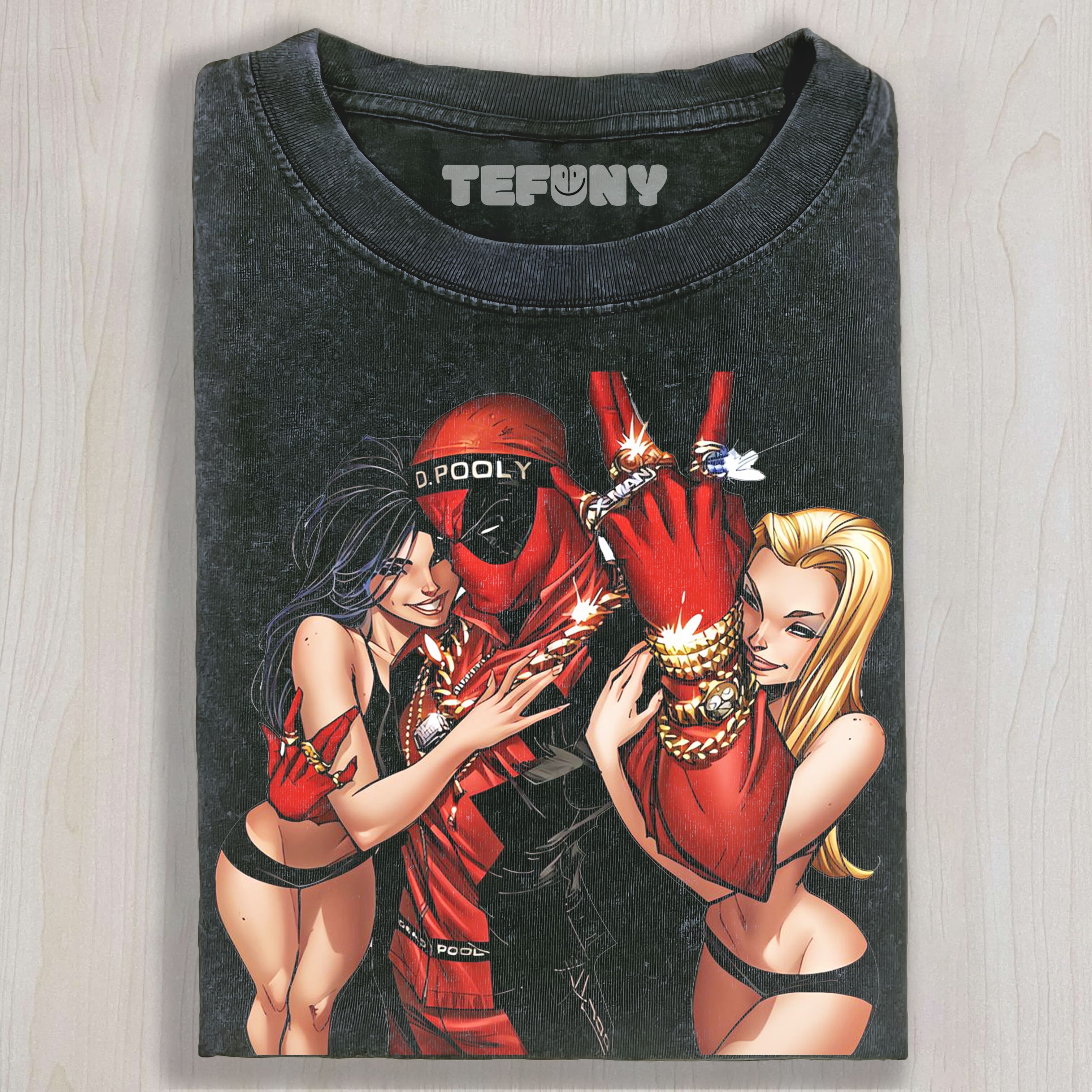 DEADPOOL AND PRETTY GIRLS TEE & SWEAT & HOOD