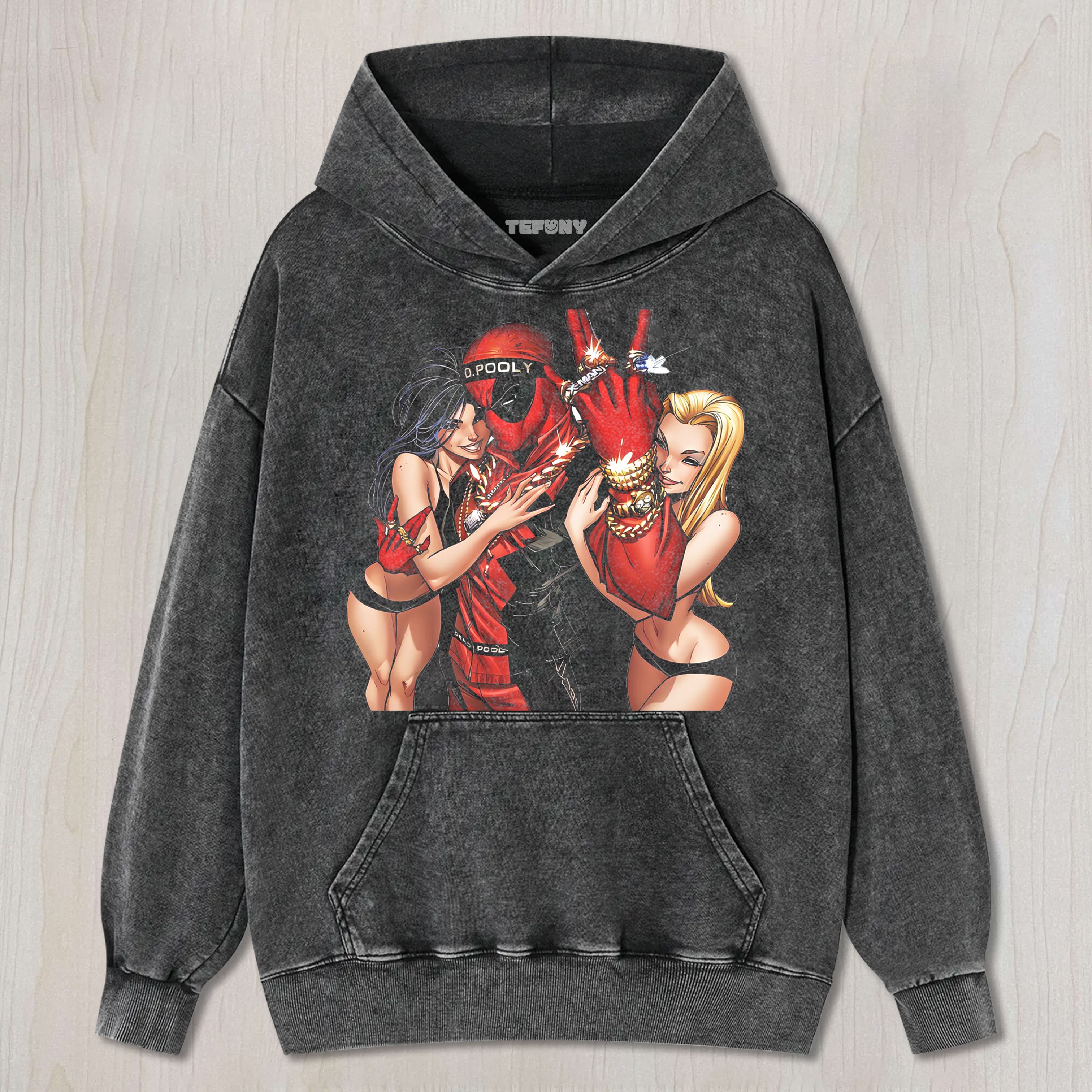 DEADPOOL AND PRETTY GIRLS TEE & SWEAT & HOOD