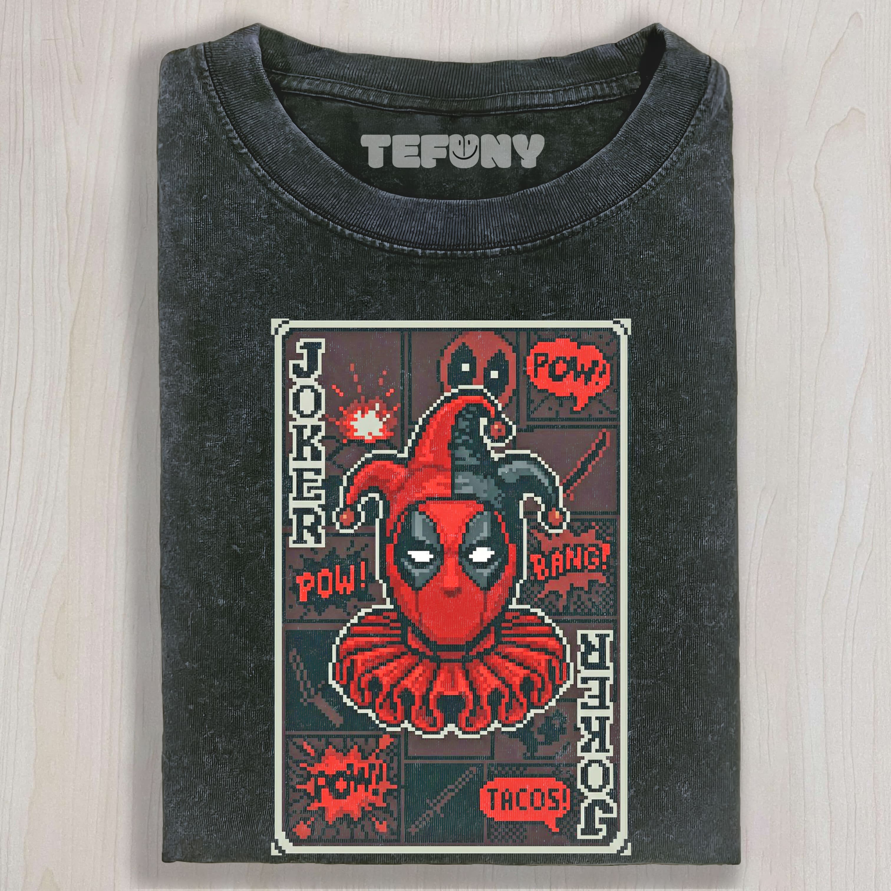 DEADPOOL CARD TEE & SWEAT & HOOD