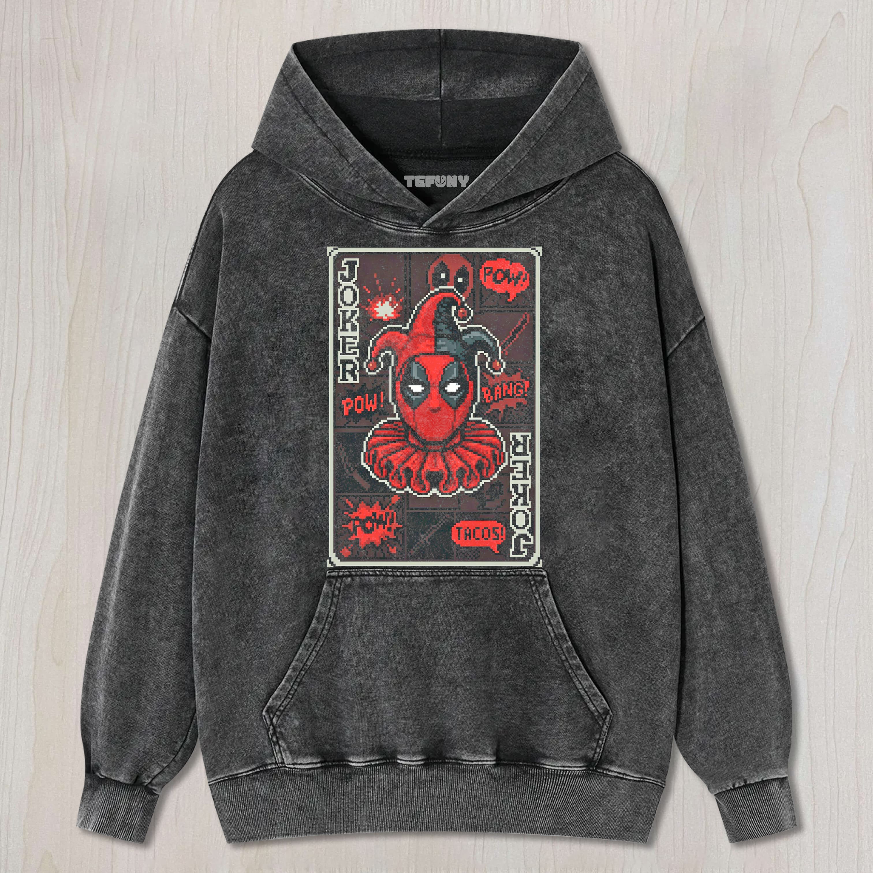 DEADPOOL CARD TEE & SWEAT & HOOD