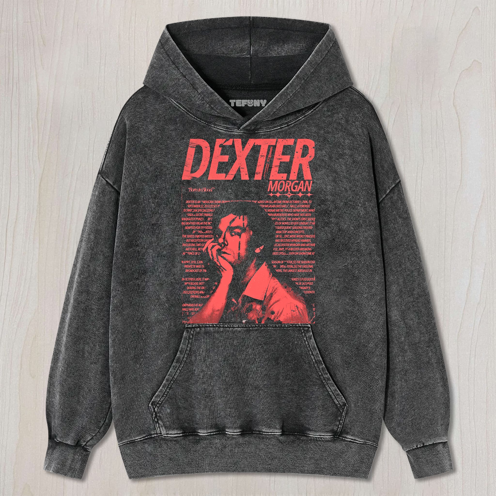 DEXTER N5 UNISEX TEE, TANK TOP, LAYERED LS, SWEATSHIRT & HOODIE