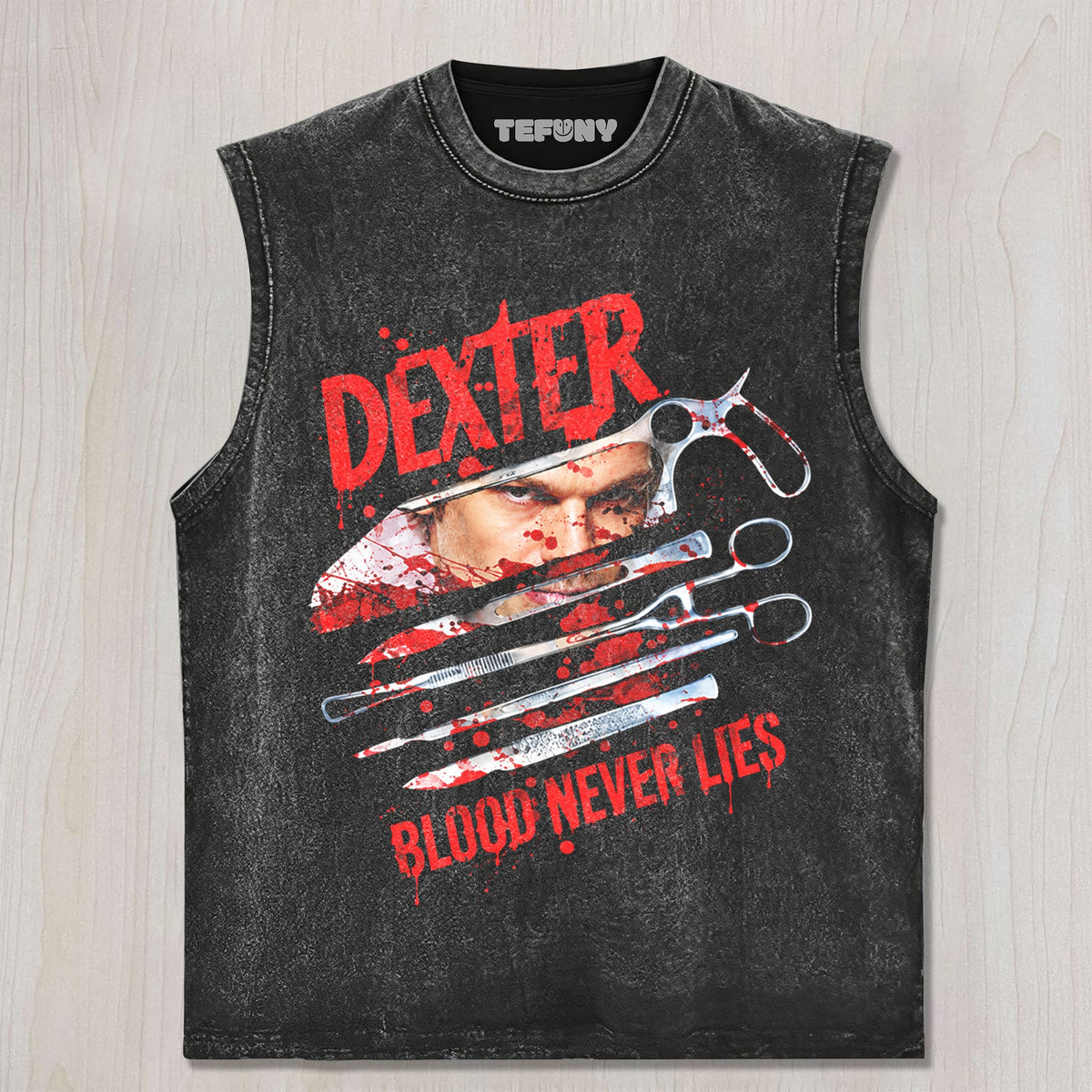 DEXTER V10 UNISEX TEE, TANK TOP, LAYERED LS, SWEATSHIRT & HOODIE