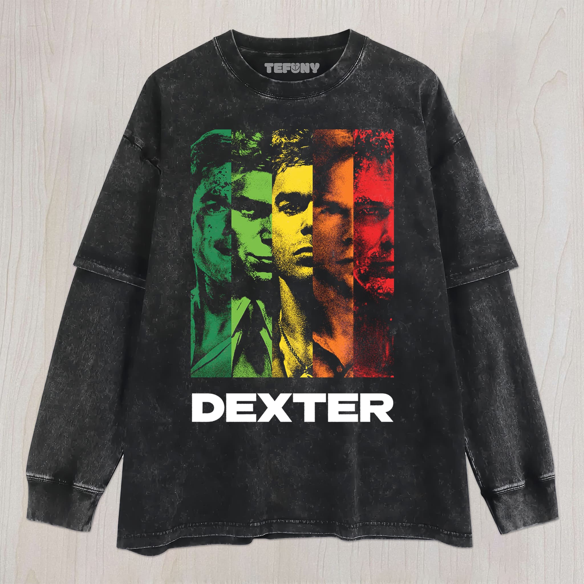 DEXTER N1 UNISEX TEE, TANK TOP, LAYERED LS, SWEATSHIRT & HOODIE