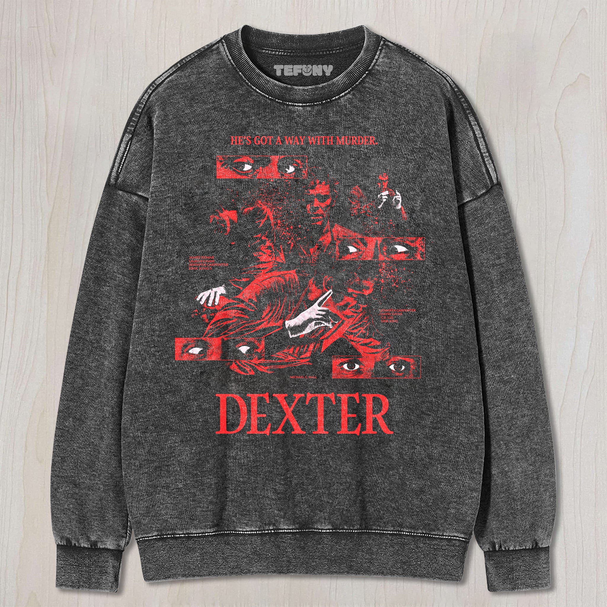 DEXTER N2 UNISEX TEE, TANK TOP, LAYERED LS, SWEATSHIRT & HOODIE