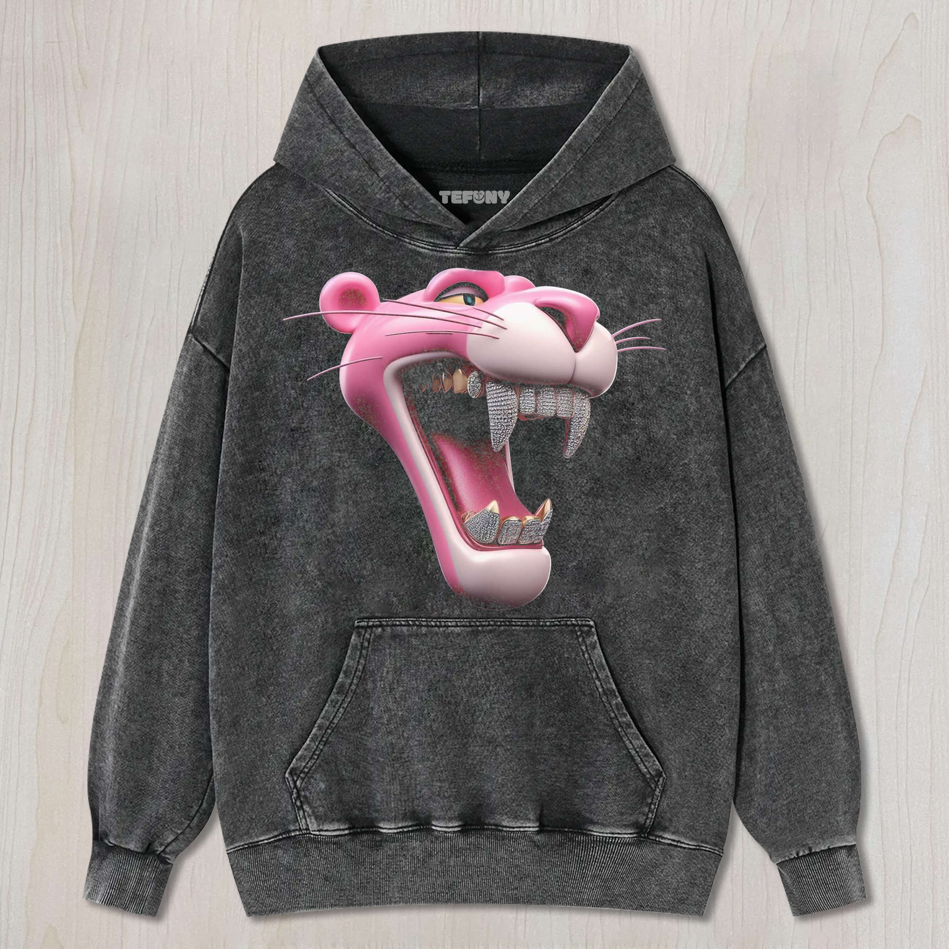 DIAMOND TOOTH PINK PANTHER T-SHIRT