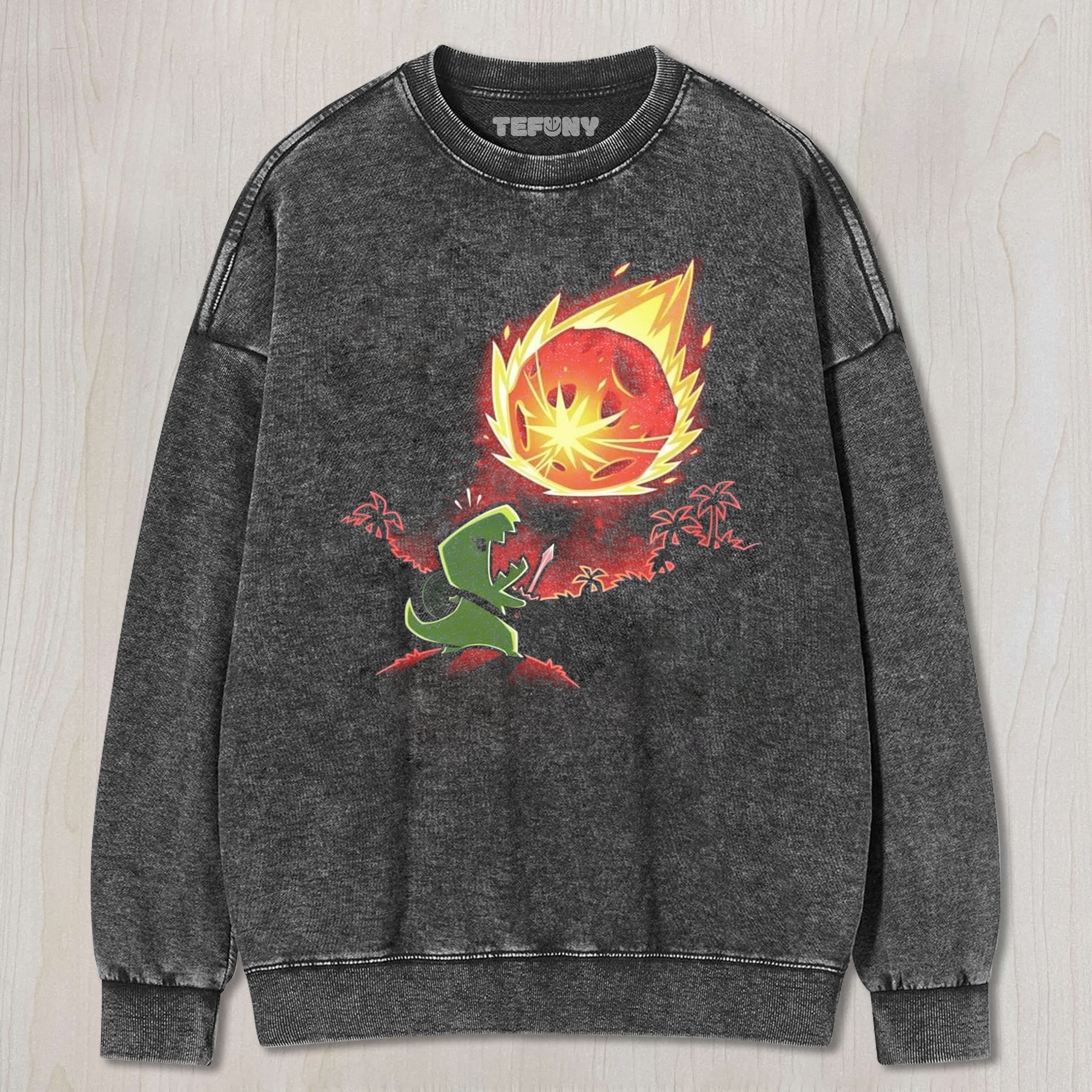 DINOSAURS AND METEORITES UNISEX TEE, TANK TOP, LAYERED LS, SWEATSHIRT & HOODIE