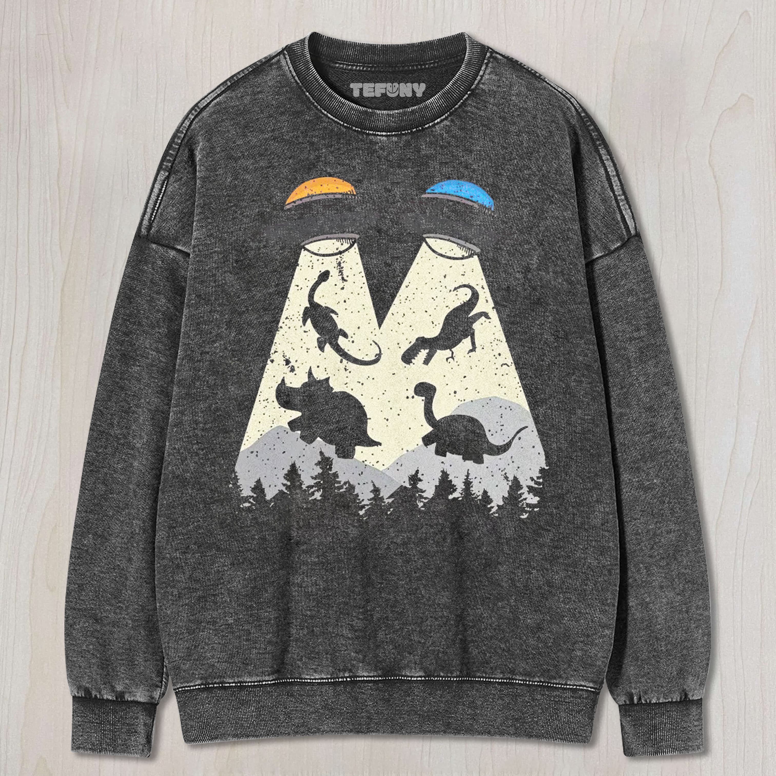 DINO ABDUCTION TEE & SWEAT & HOOD