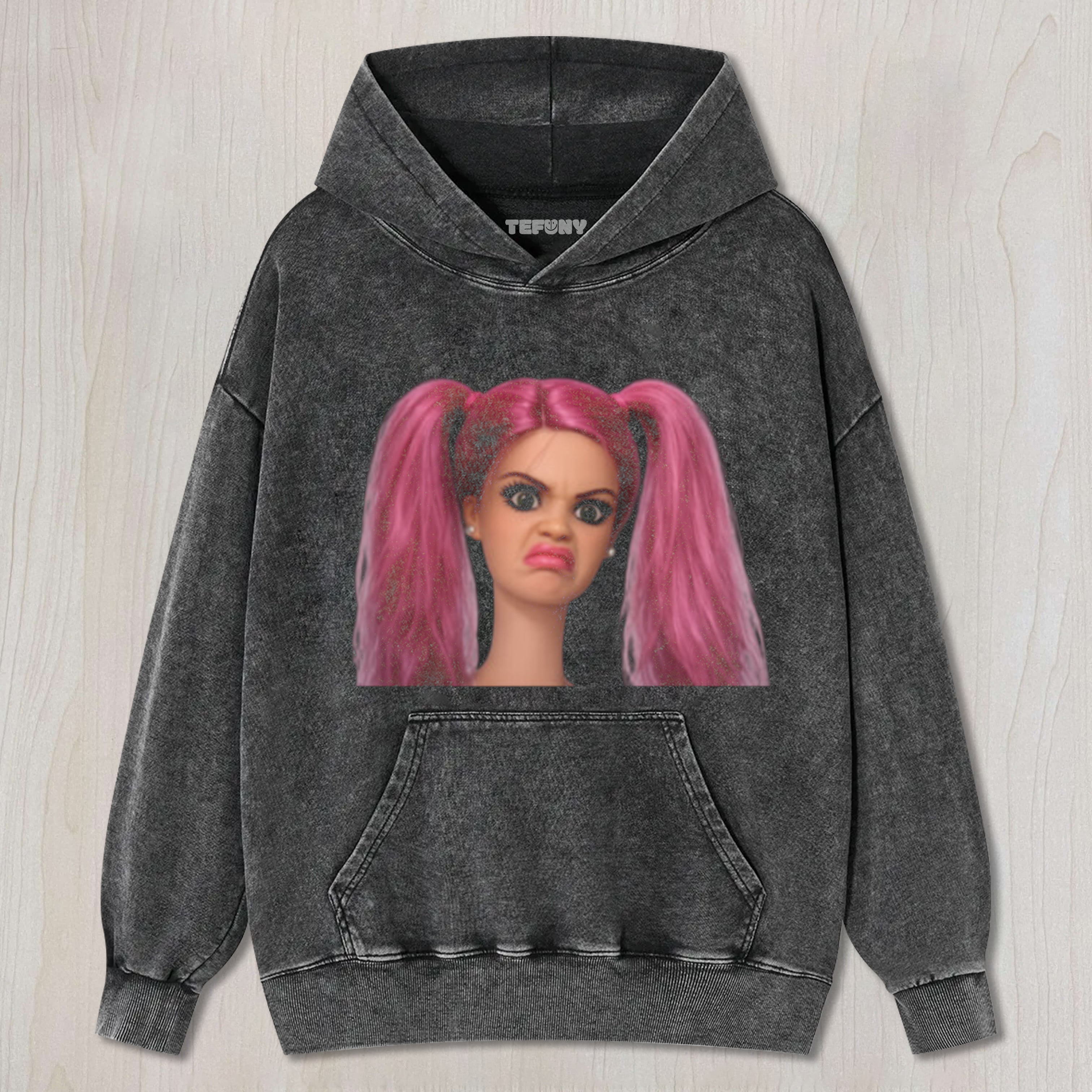 DISGUSTED DOLL FACE MEME UNISEX TEE, TANK TOP, LAYERED LS, SWEATSHIRT & HOODIE