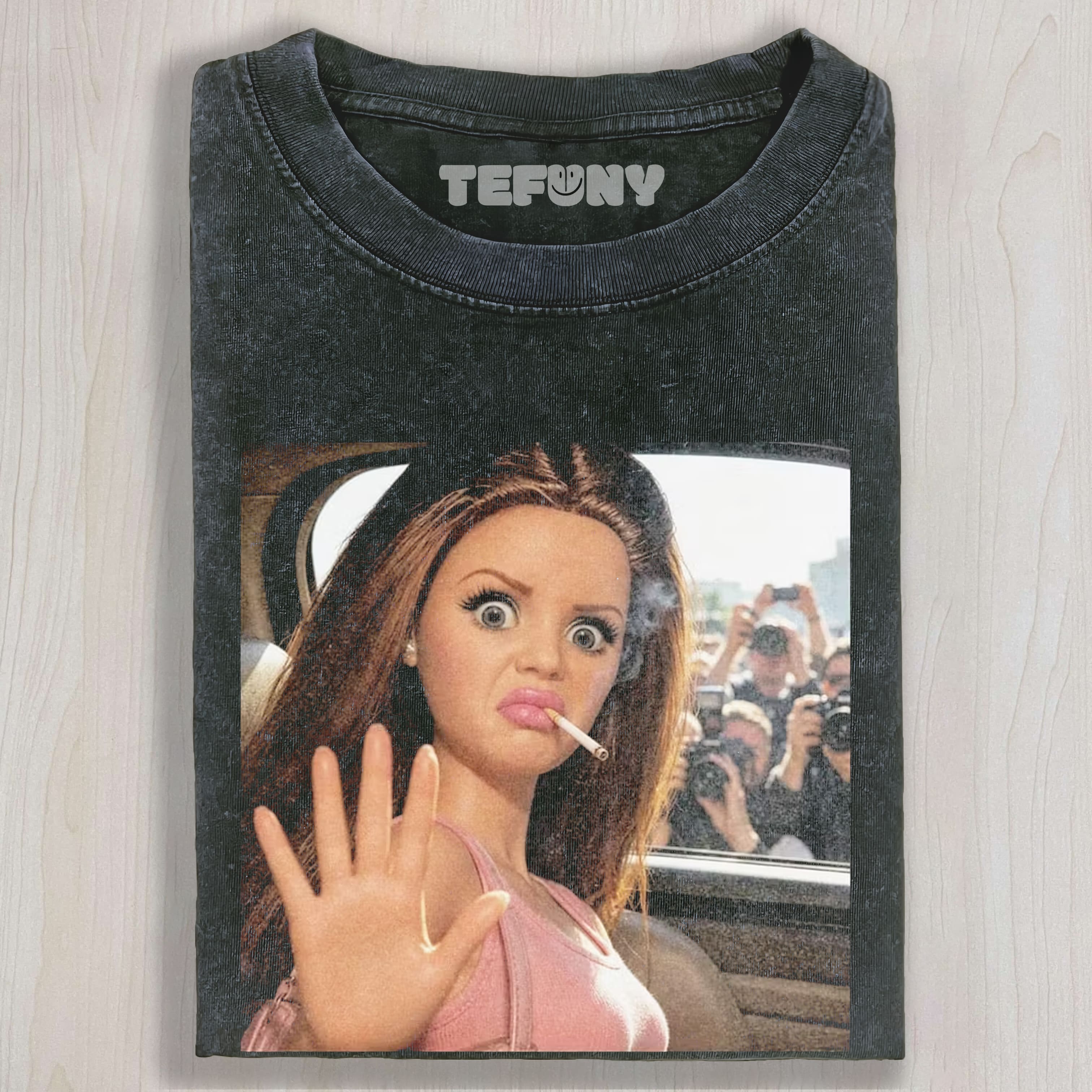 DISGUSTED DOLL GIRL V4 UNISEX TEE, TANK TOP, LAYERED LS, SWEATSHIRT & HOODIE