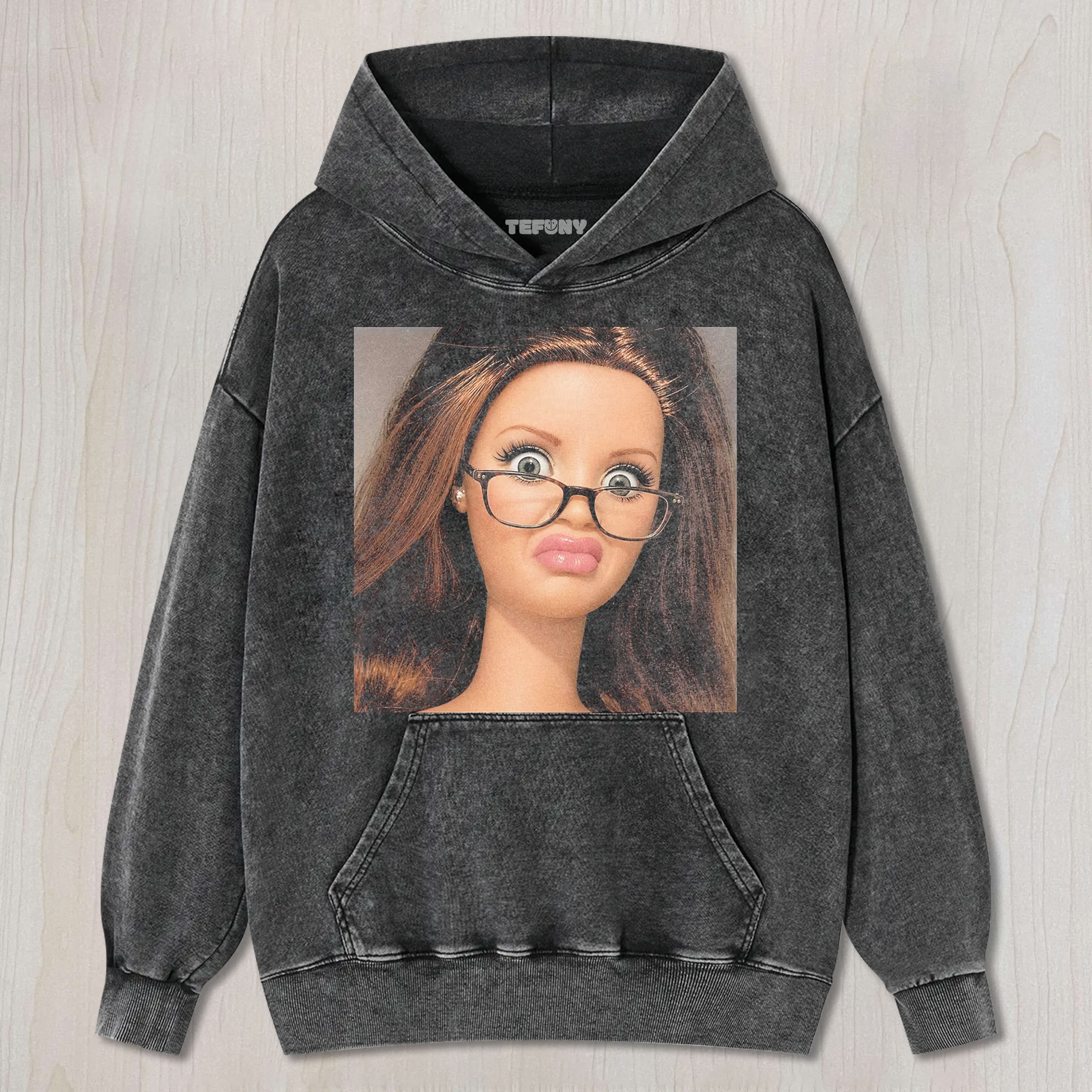 DISGUSTED DOLL GIRL V1 UNISEX TEE, TANK TOP, LAYERED LS, SWEATSHIRT & HOODIE