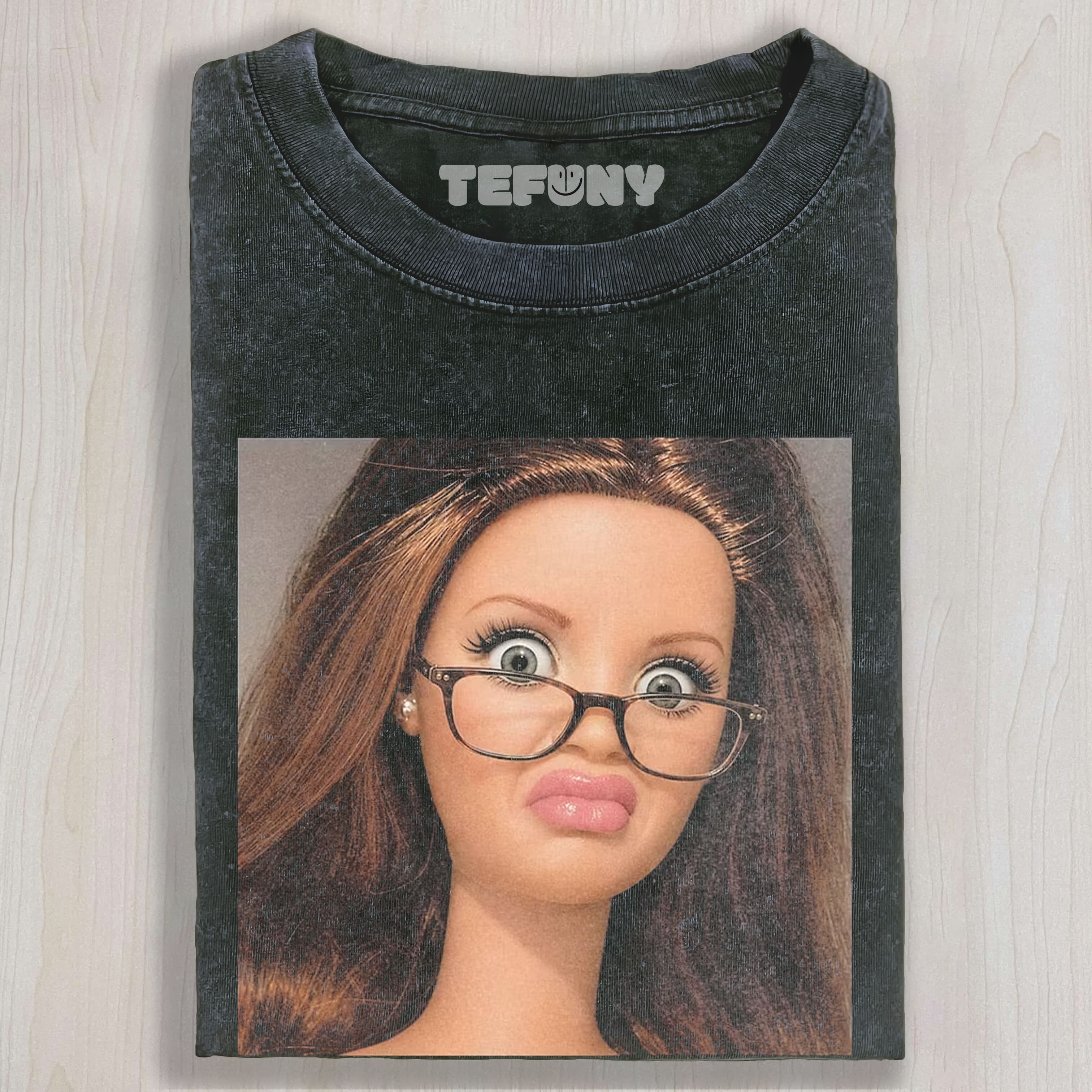 DISGUSTED DOLL GIRL V1 UNISEX TEE, TANK TOP, LAYERED LS, SWEATSHIRT & HOODIE
