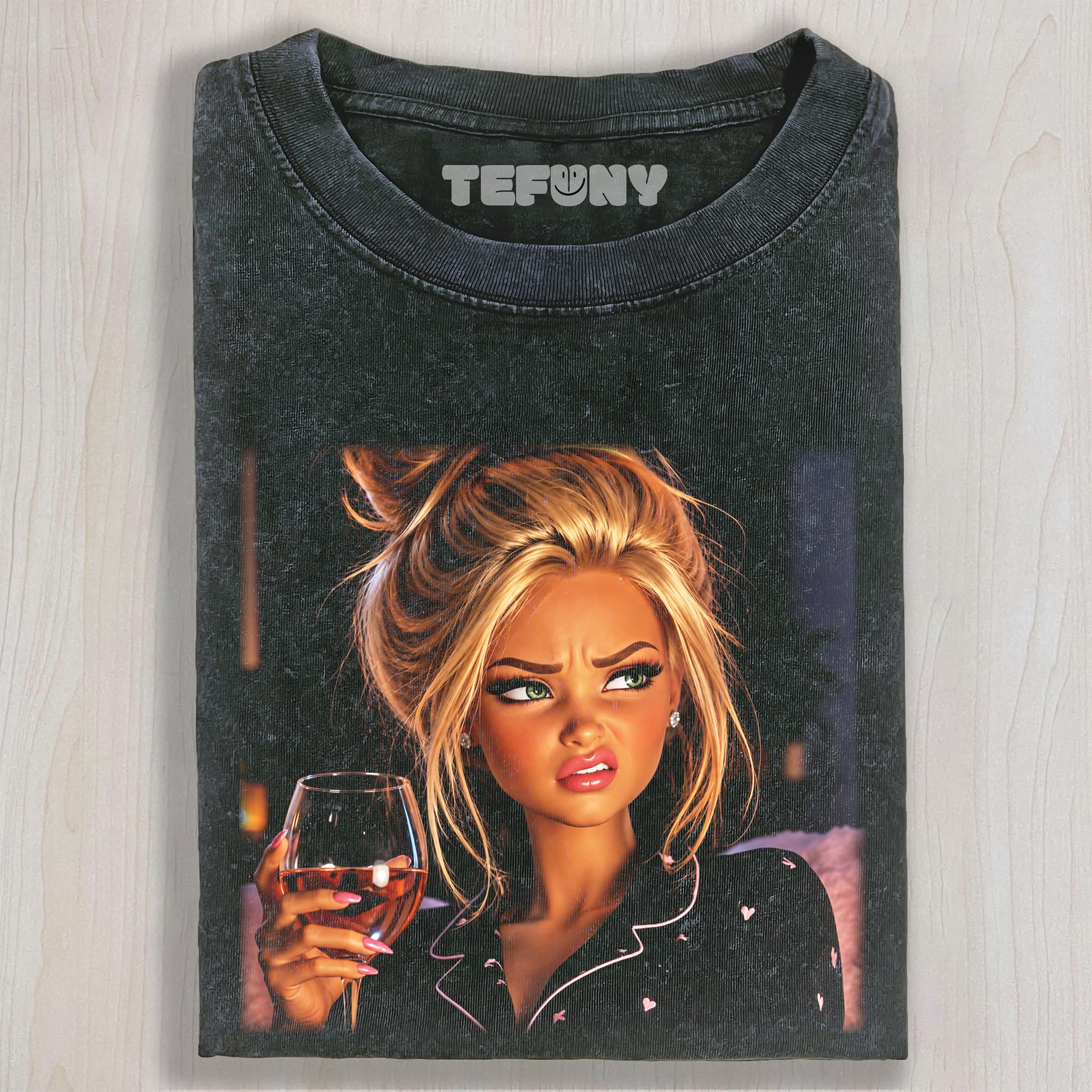 DISTRESSED DOLL MEME V13 UNISEX TEE, TANK TOP, LAYERED LS, SWEATSHIRT & HOODIE
