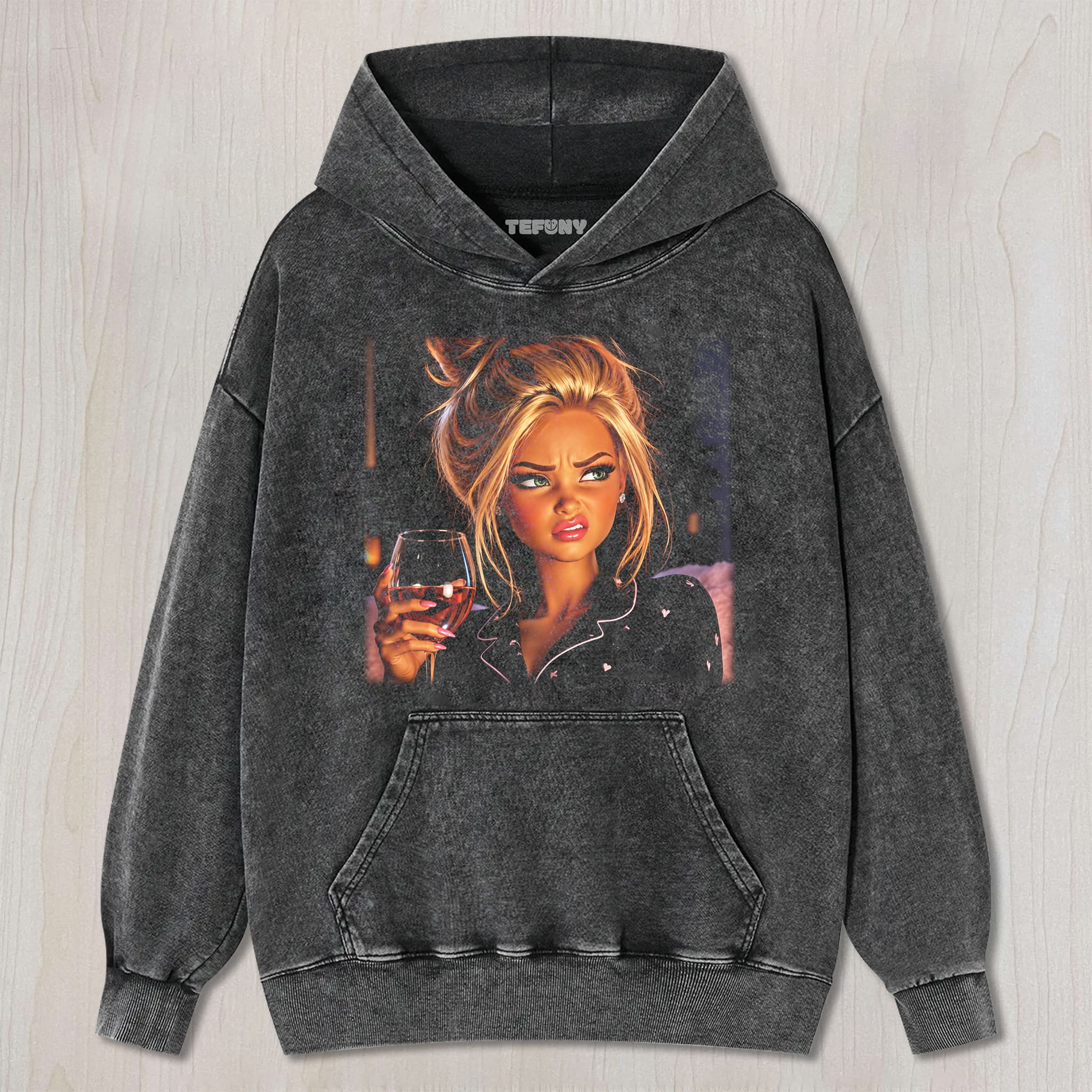 DISTRESSED DOLL MEME V13 UNISEX TEE, TANK TOP, LAYERED LS, SWEATSHIRT & HOODIE
