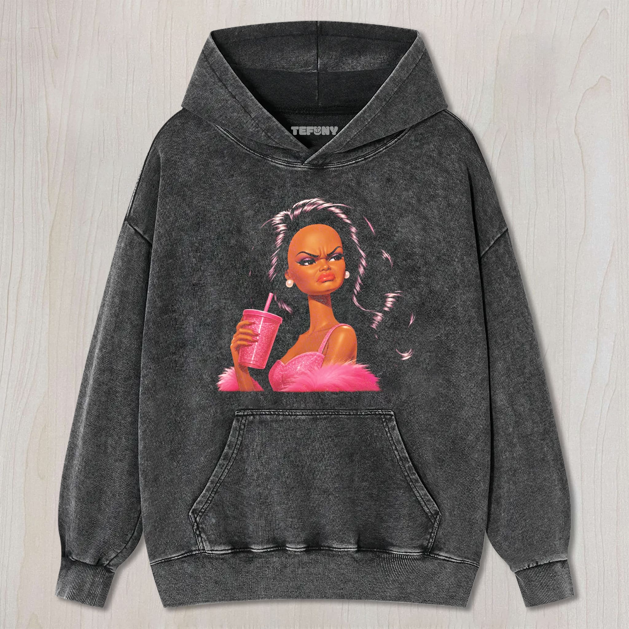 DISTRESSED DOLL MEME V4 UNISEX TEE, TANK TOP, LAYERED LS, SWEATSHIRT & HOODIE