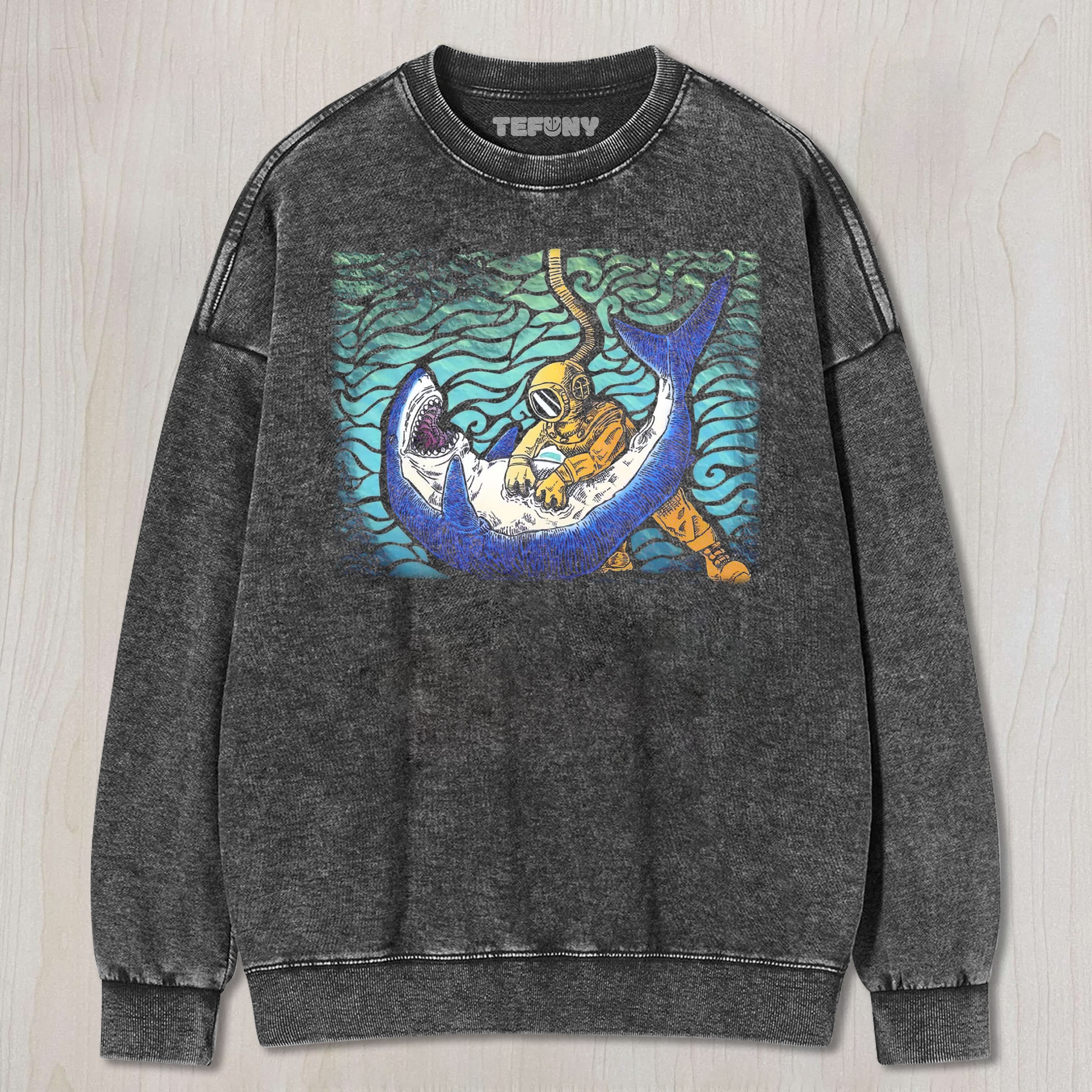 DIVER & SHARK TEE & SWEAT & HOOD