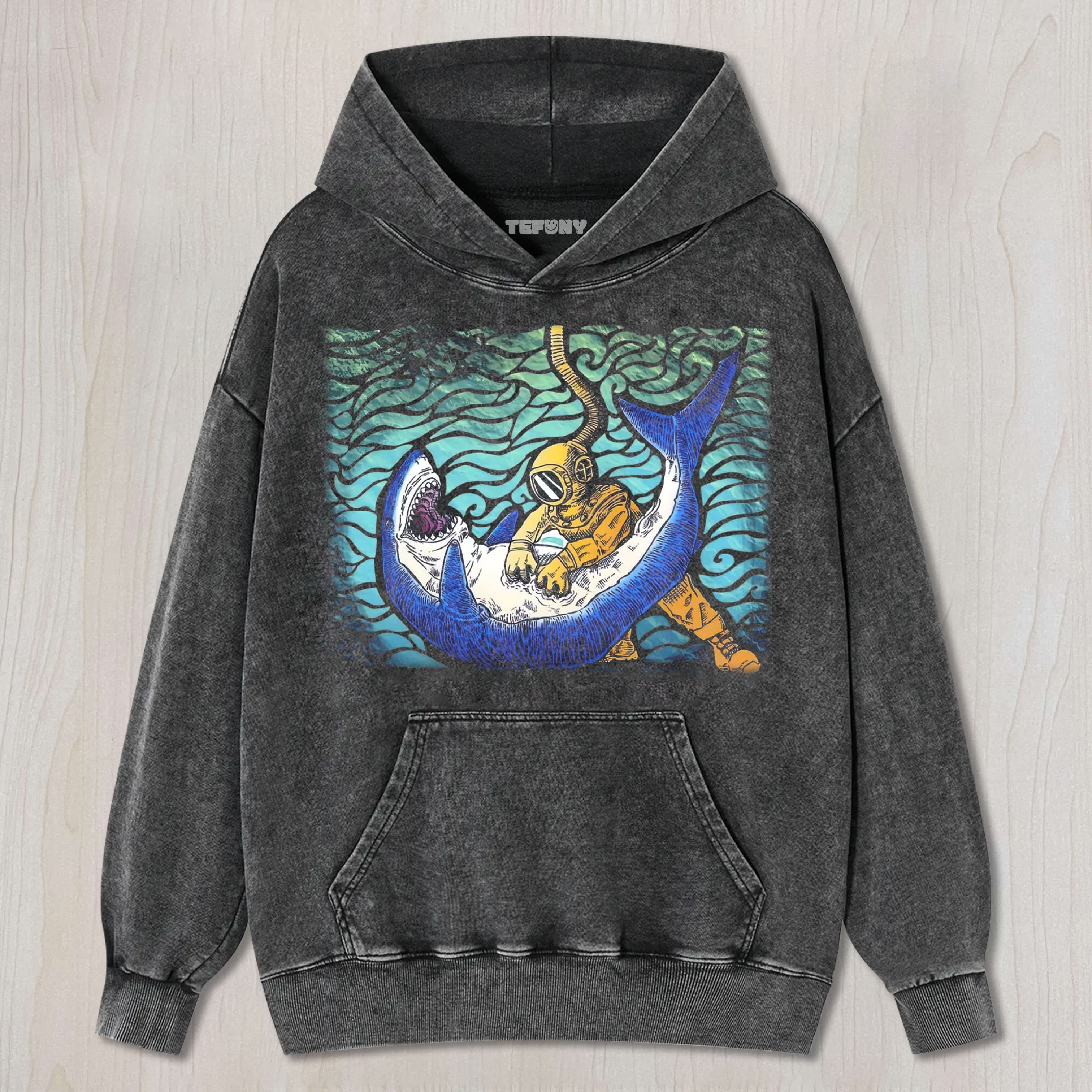 DIVER & SHARK TEE & SWEAT & HOOD