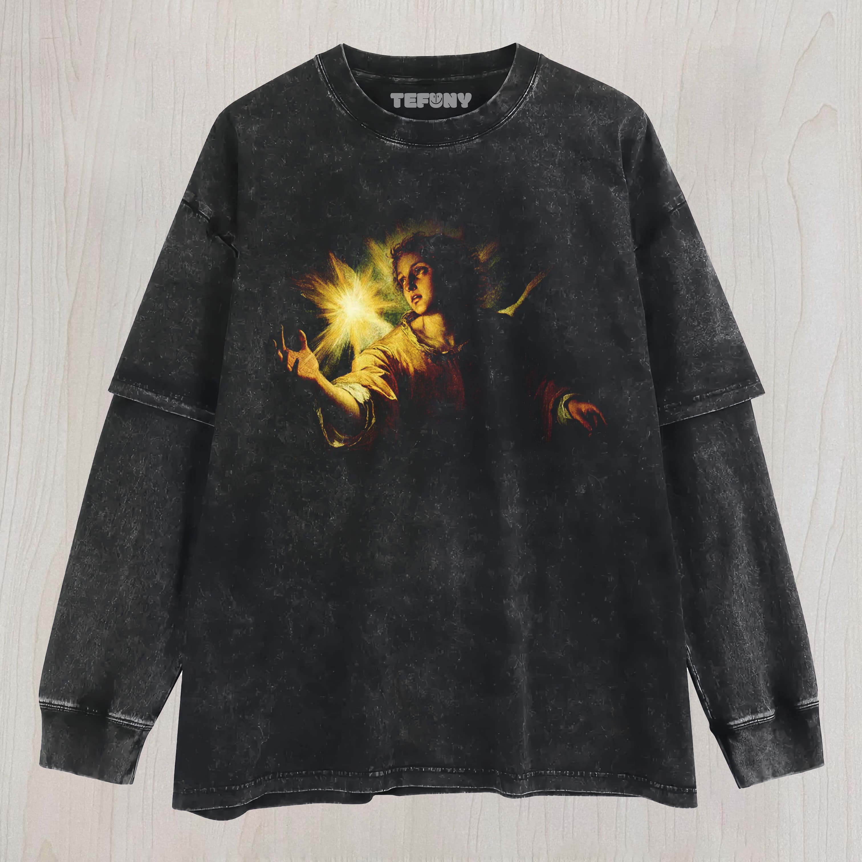 DIVINE LIGHT ANGEL UNISEX TEE, TANK TOP, LAYERED LS, SWEATSHIRT & HOODIE